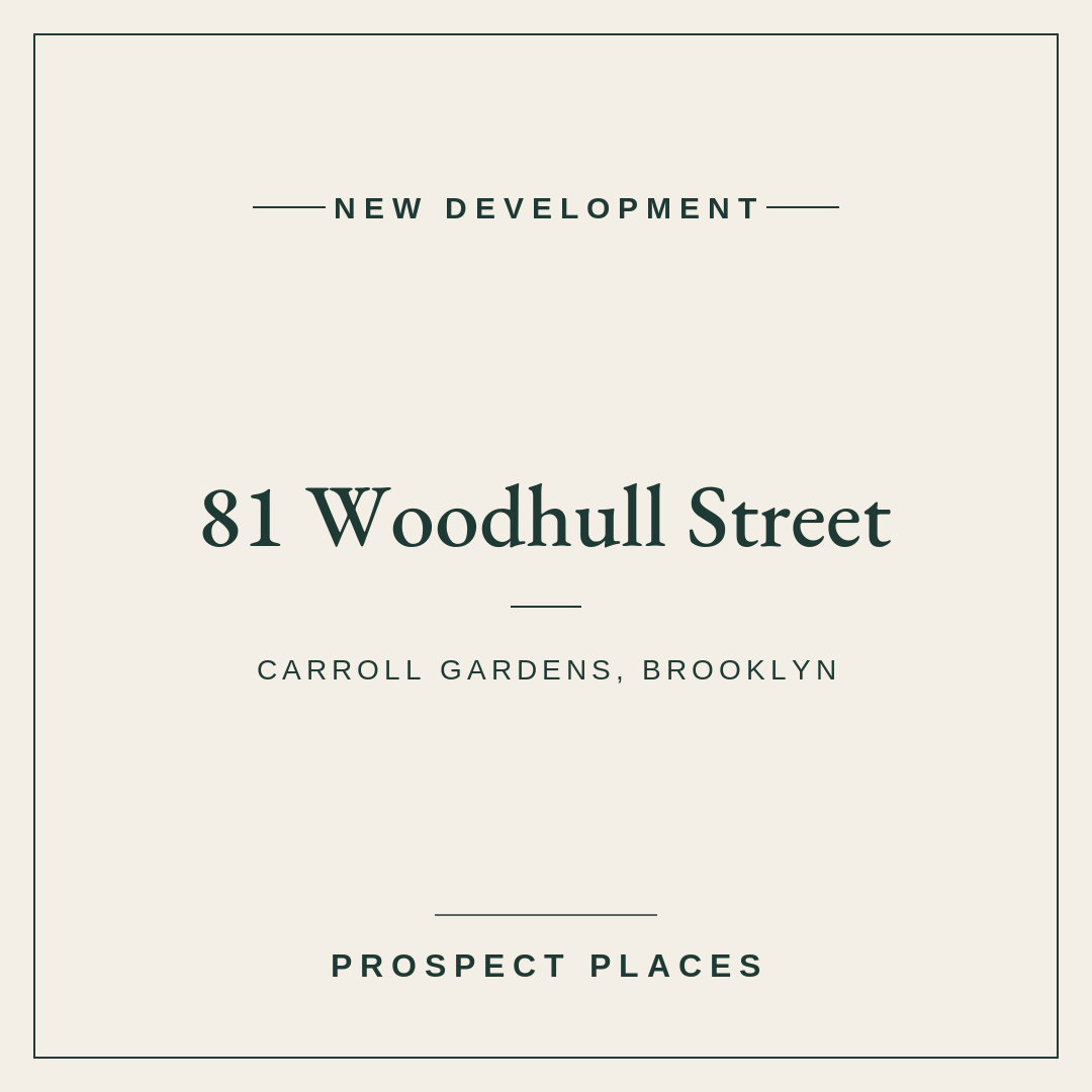 Garden-Backed Condos Planned for 81 Woodhull Street in Carroll Gardens