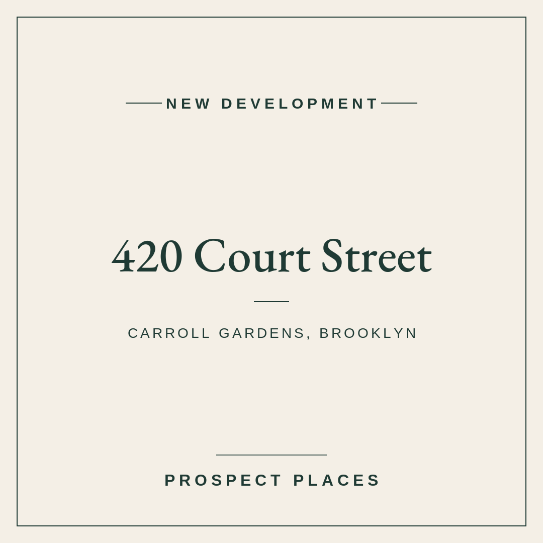 A Boutique Carroll Gardens Condo Takes Shape at 420 Court Street