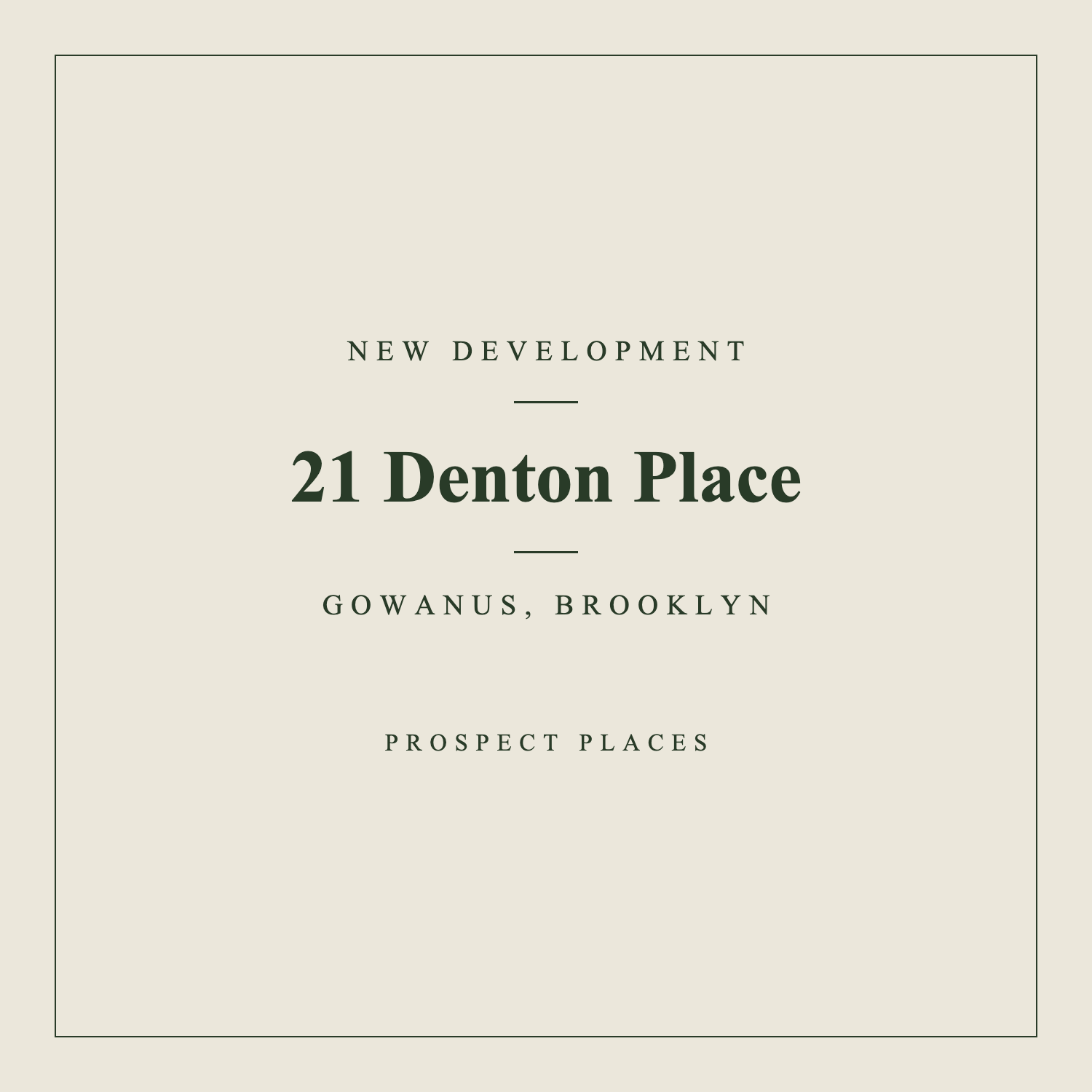 Eight New Condos Planned for 21 Denton Place in Gowanus