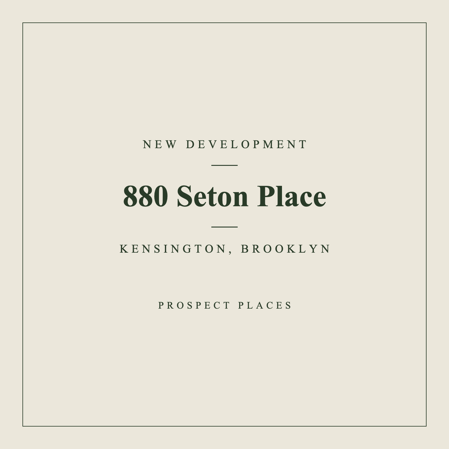 Eight New Condos Planned for 880 Seton Place in Kensington