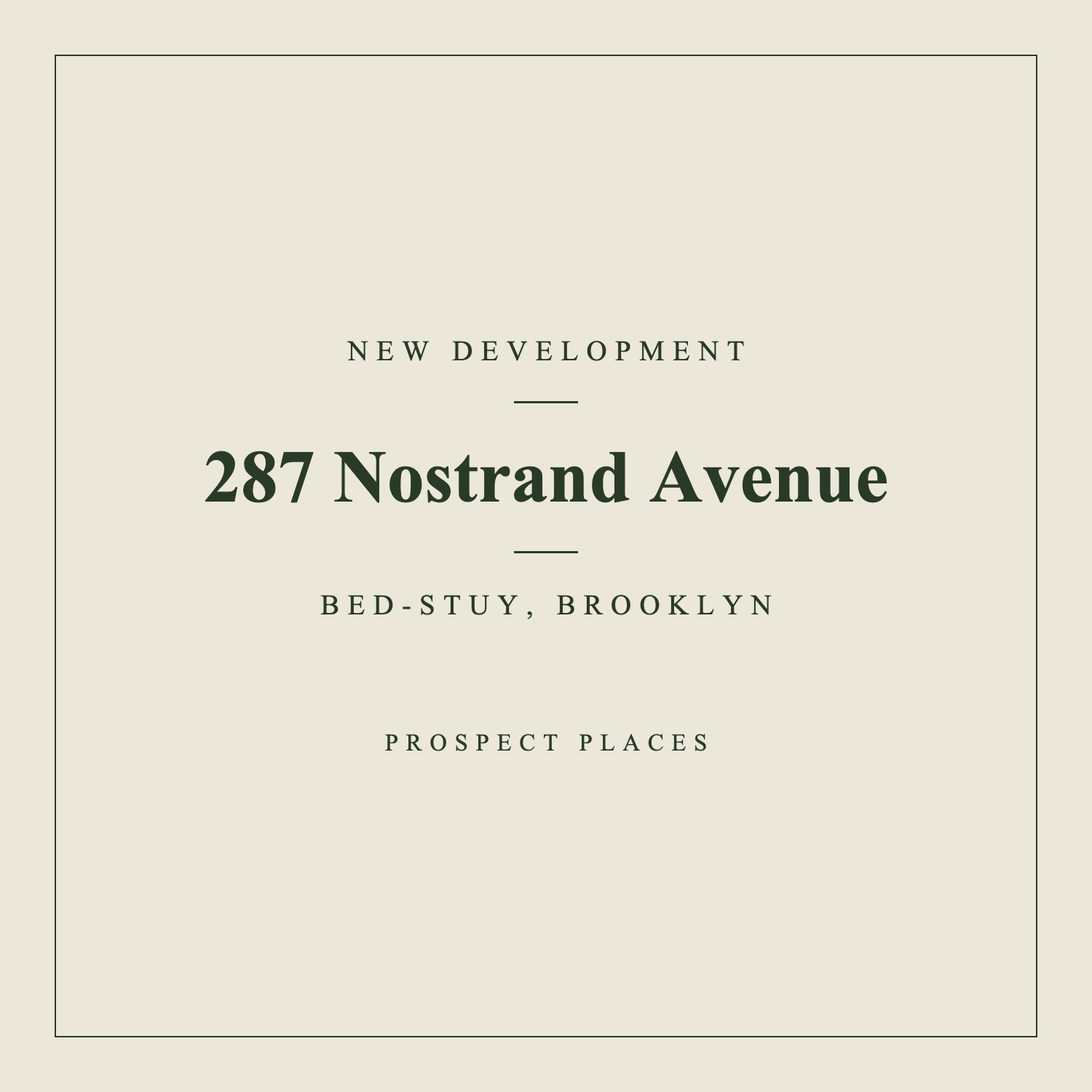 Two New Condos Planned for 287 Nostrand Avenue in Bed-Stuy