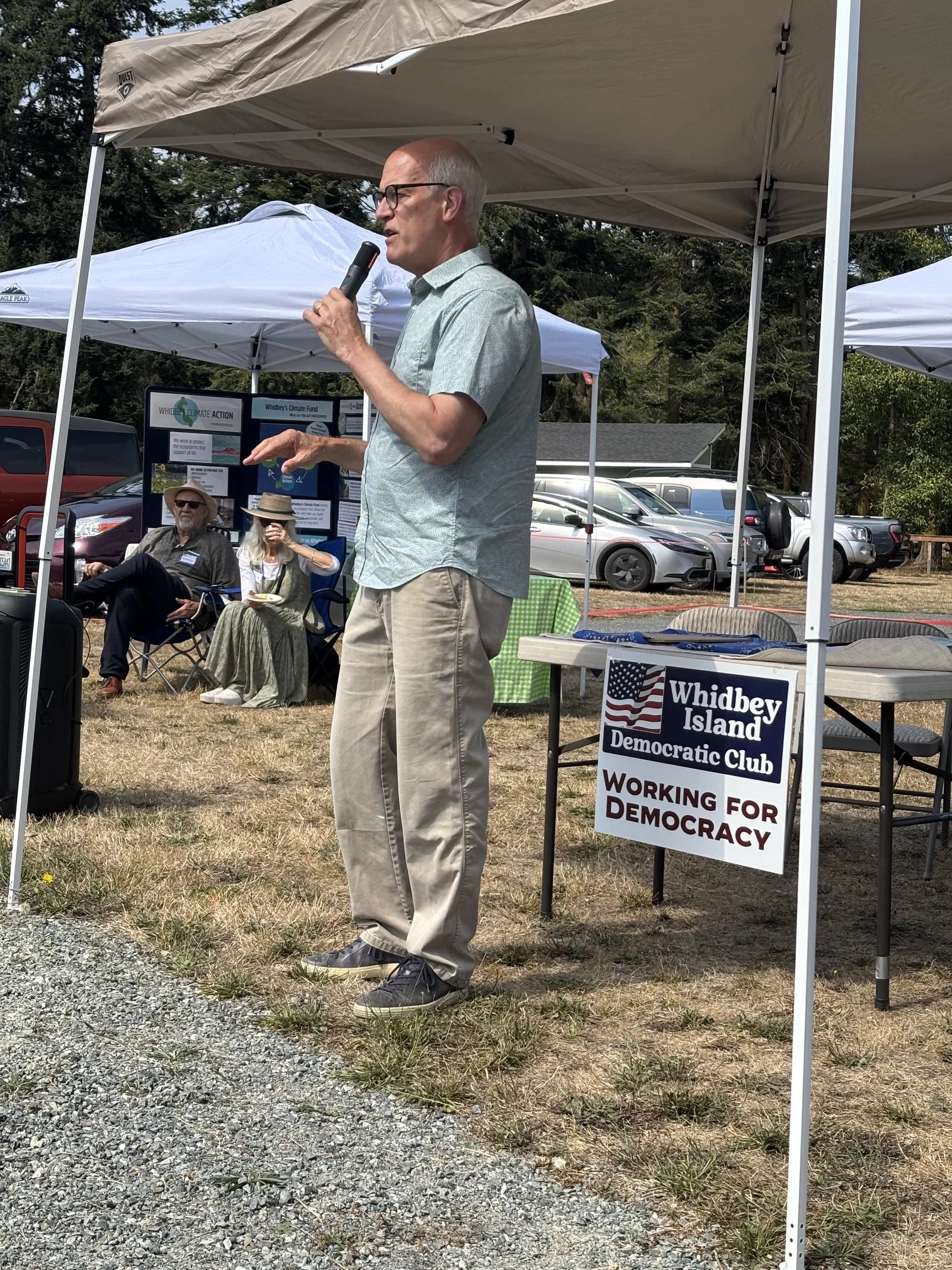 US Congressman Rick Larsen speaking at WIDC Summerfest 2026