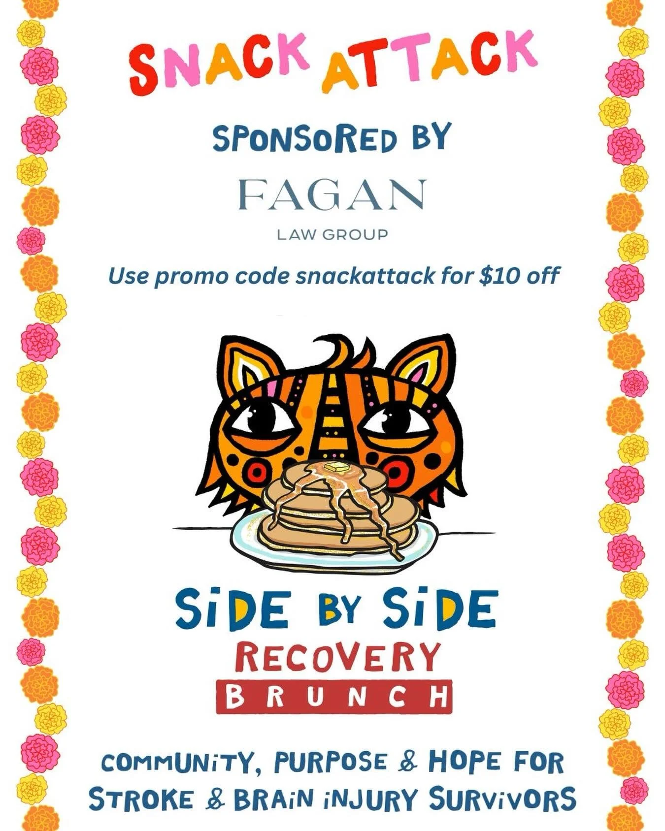 @faganlaw is thrilled to support @sidebysideclubhouse for another year. The brunch is May 31 and we hope to see you there!