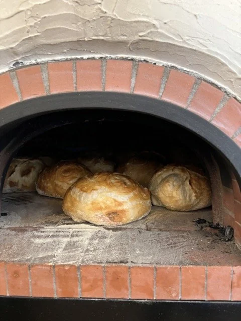 Wood-Fired Oven Baked Bread