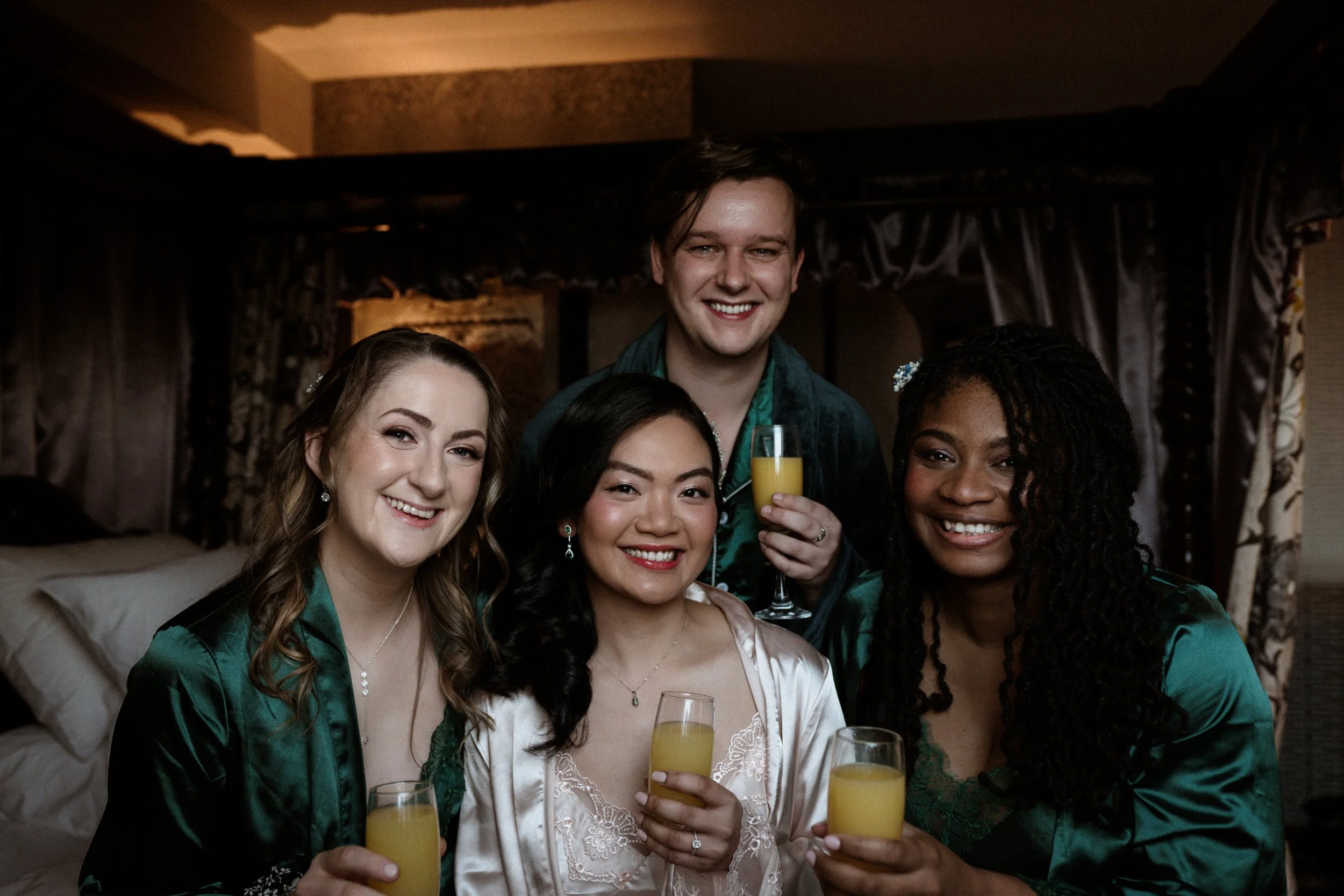 Black skin, White skin and Filipino Skin Make up, Irish Castle wedding, Wedding make up artist Ireland  