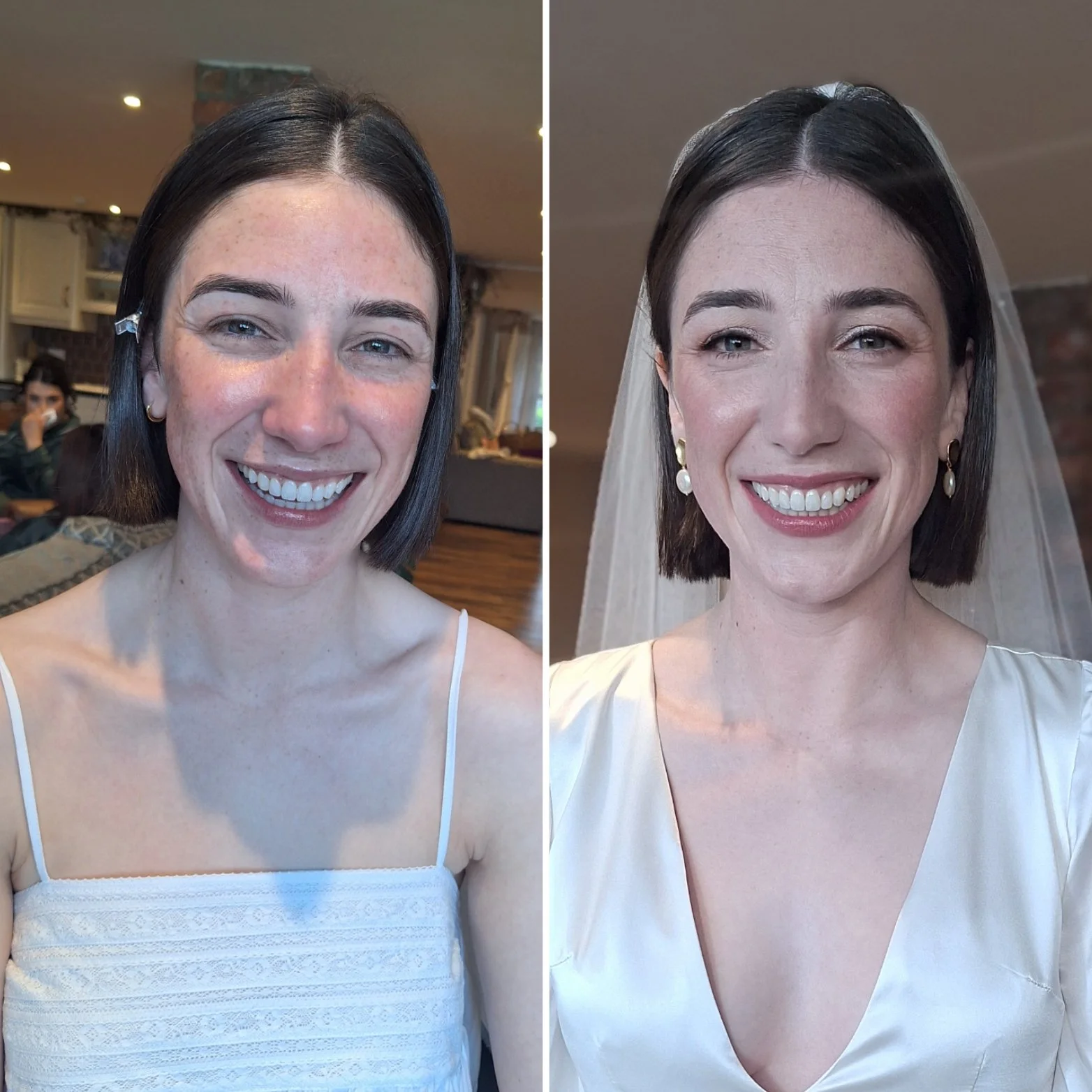 Porcelain bridal make up, Ballymagarvey village county Meath 