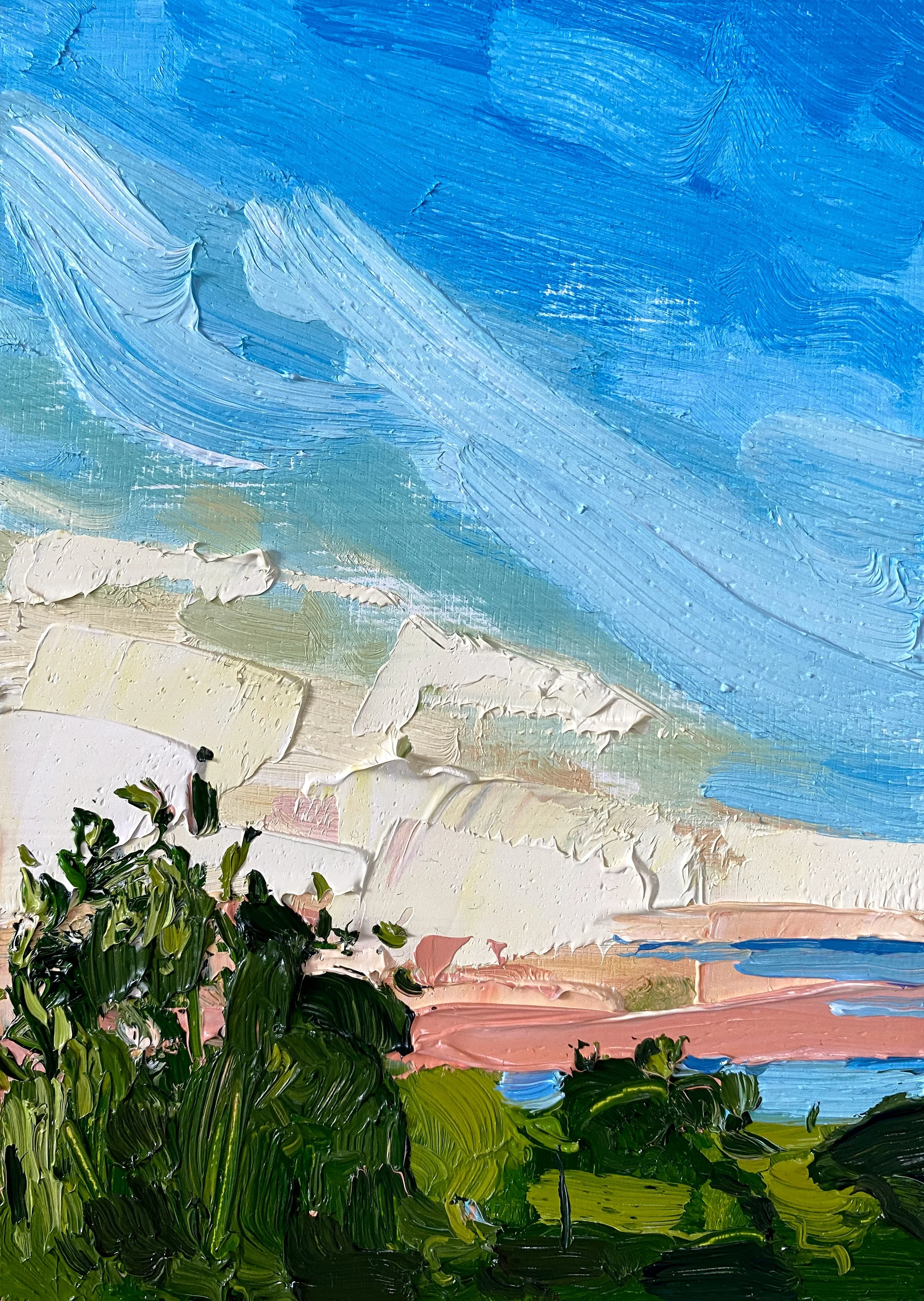 Fresh Air, 5" x 7" oil on panel £100