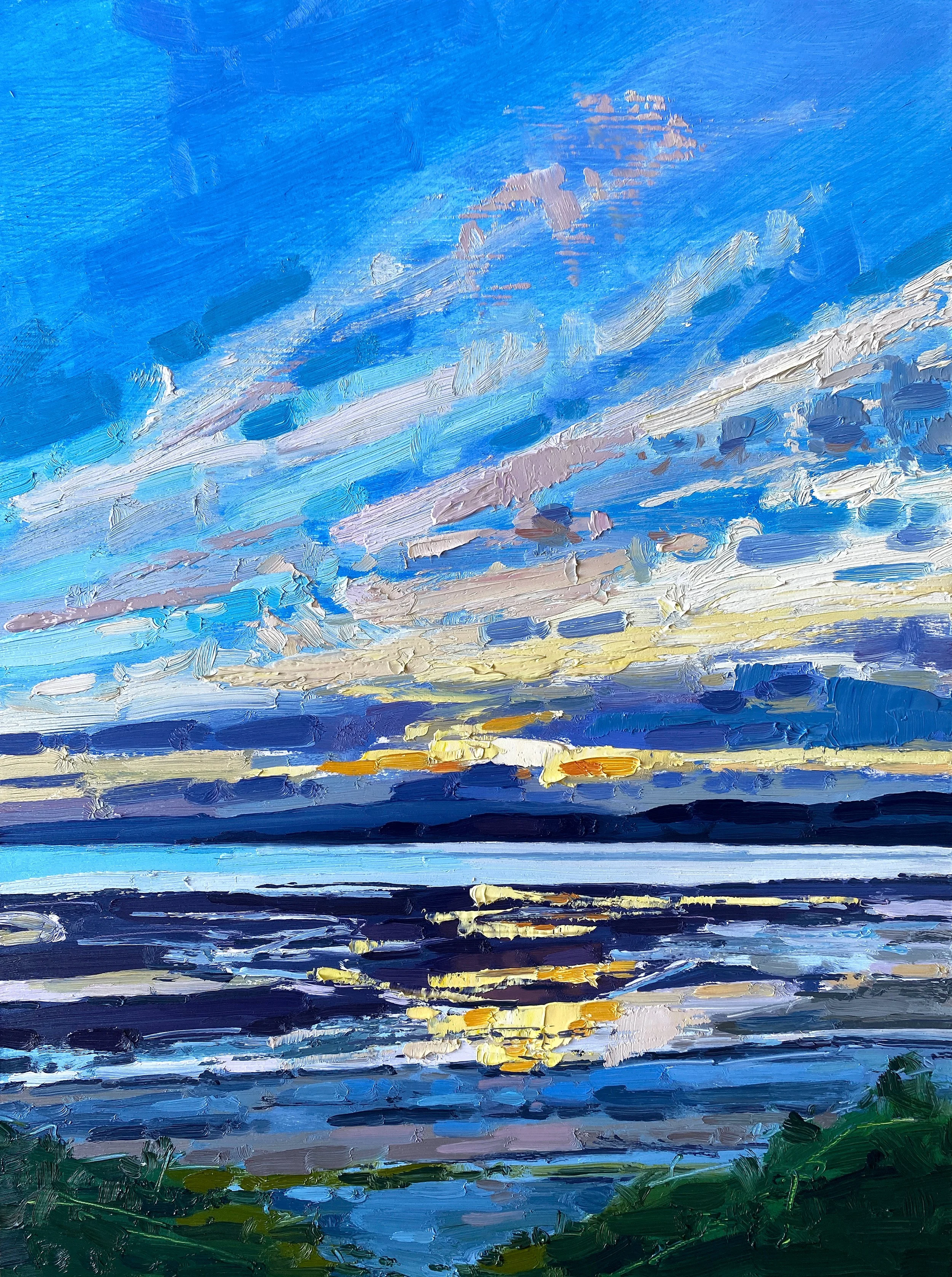 Tranquillity, Ettrick Bay 12" x 16" oil on panel £550