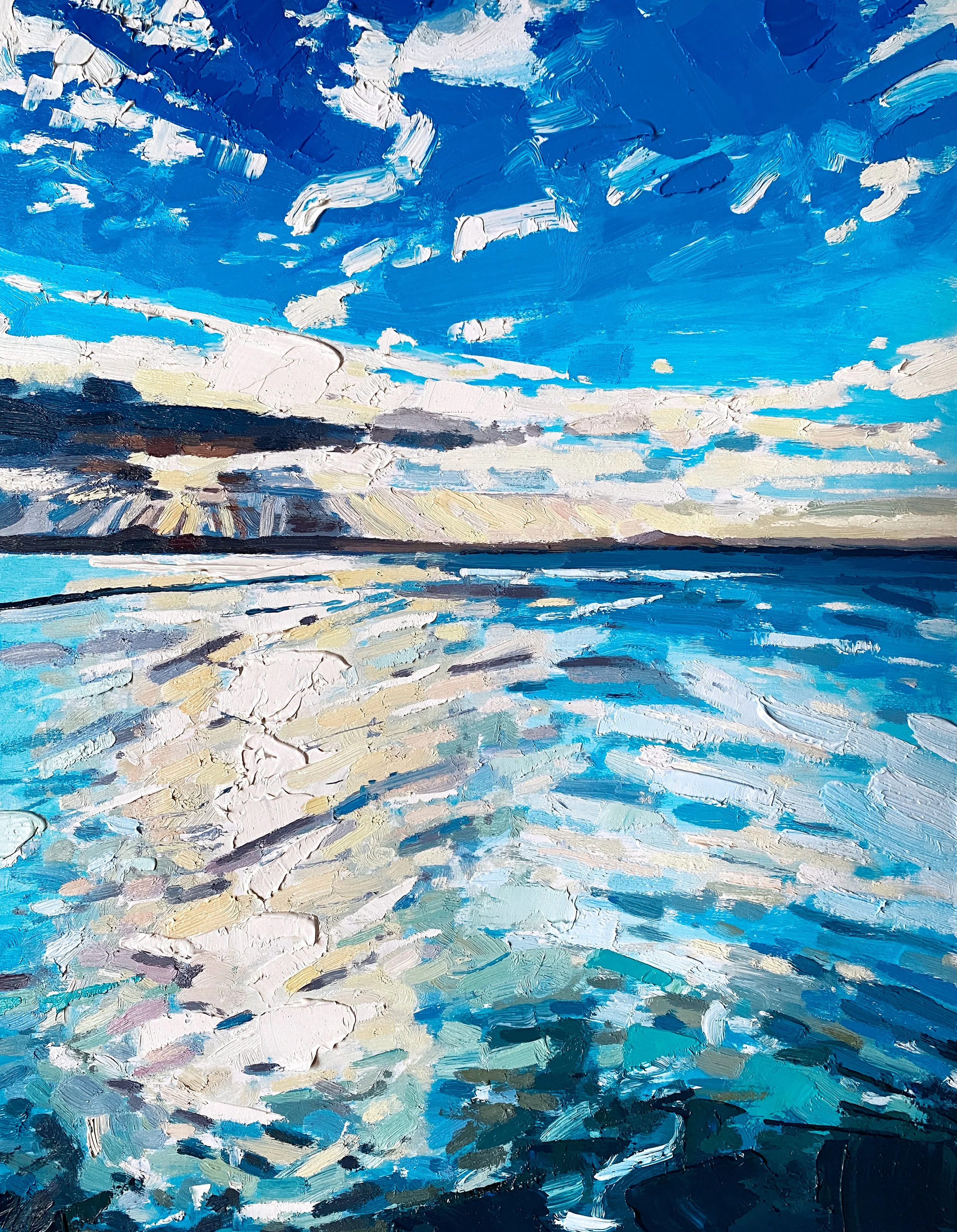 Sunlight Expanse, 14" x 18" oil on panel £650