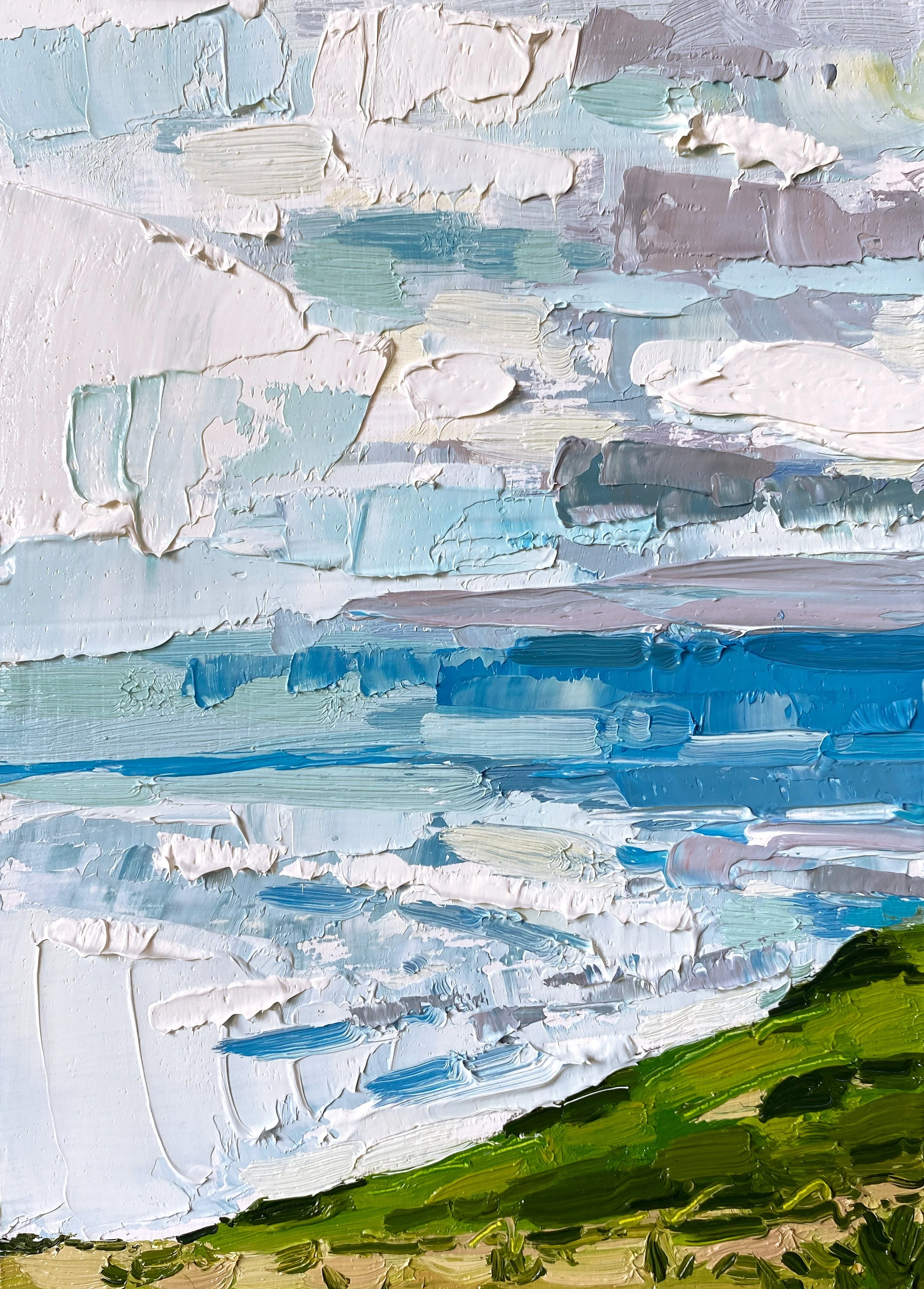 Badbea Horizon, 5" x 7" oil on panel £100