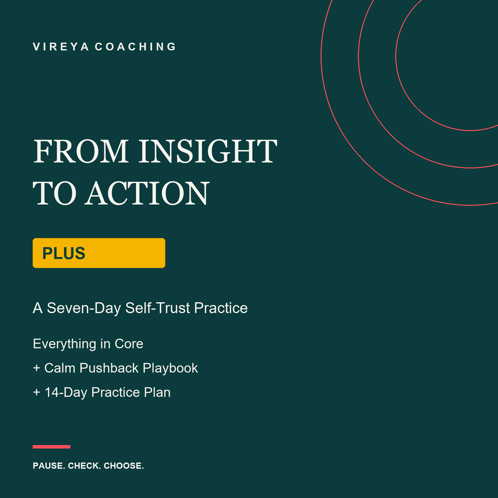 From Insight to Action — Plus