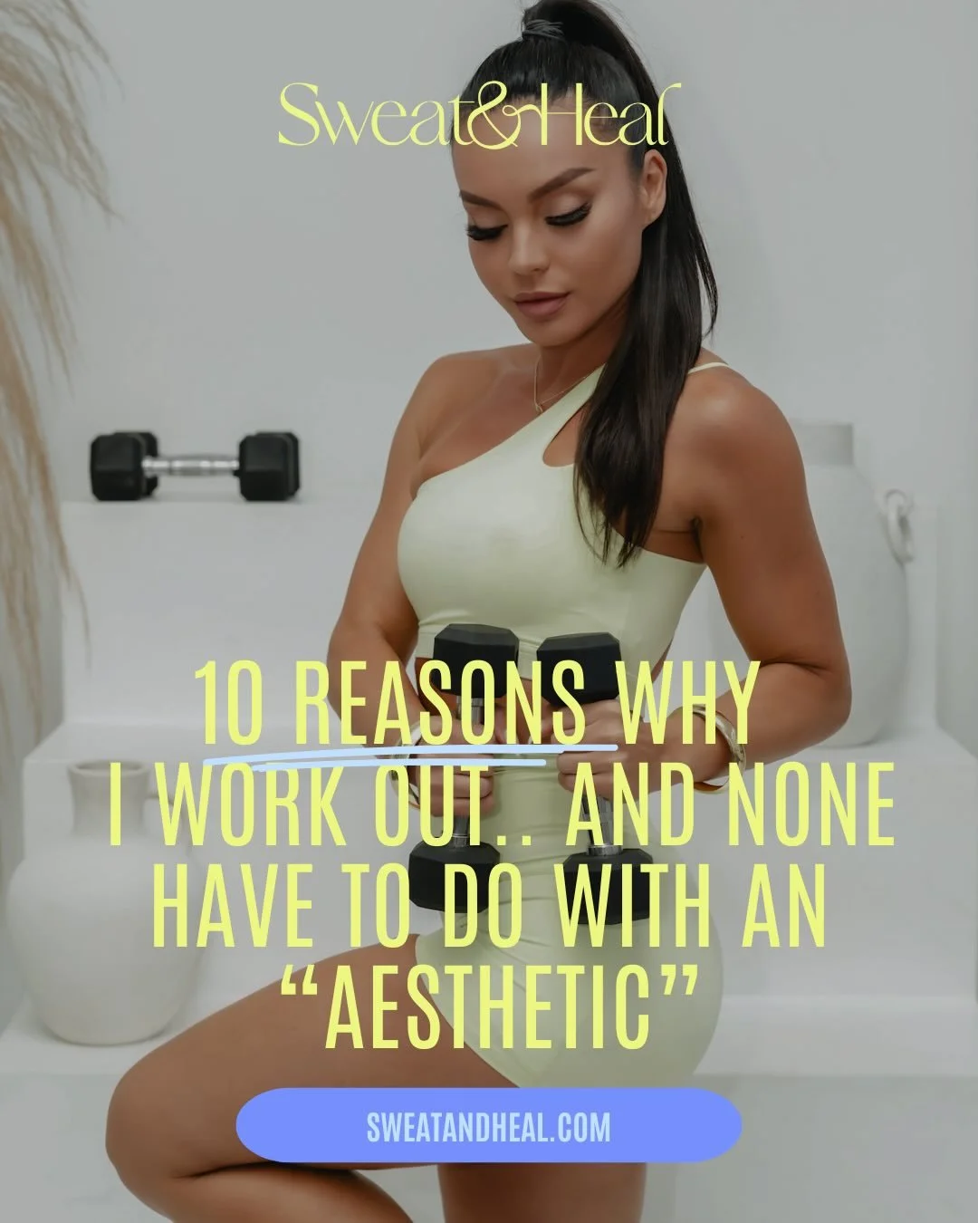 Most of us have been conditioned to believe that workouts are all about discipline, aesthetics, or willpower&hellip; They&rsquo;re not.

These are 10 reasons I work out&mdash; and none of them have anything to do with &ldquo;shrinking&rdquo; or &ldqu