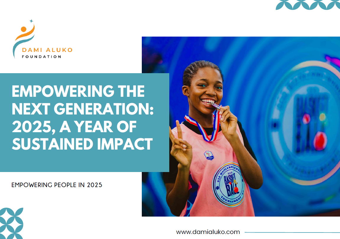 DAMI ALUKO foundation: 2025 impact report