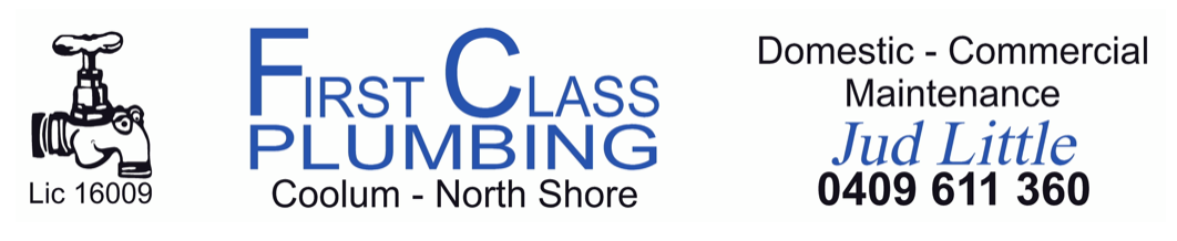 Marcoola &amp; Coolum Plumber | First Class Plumbing