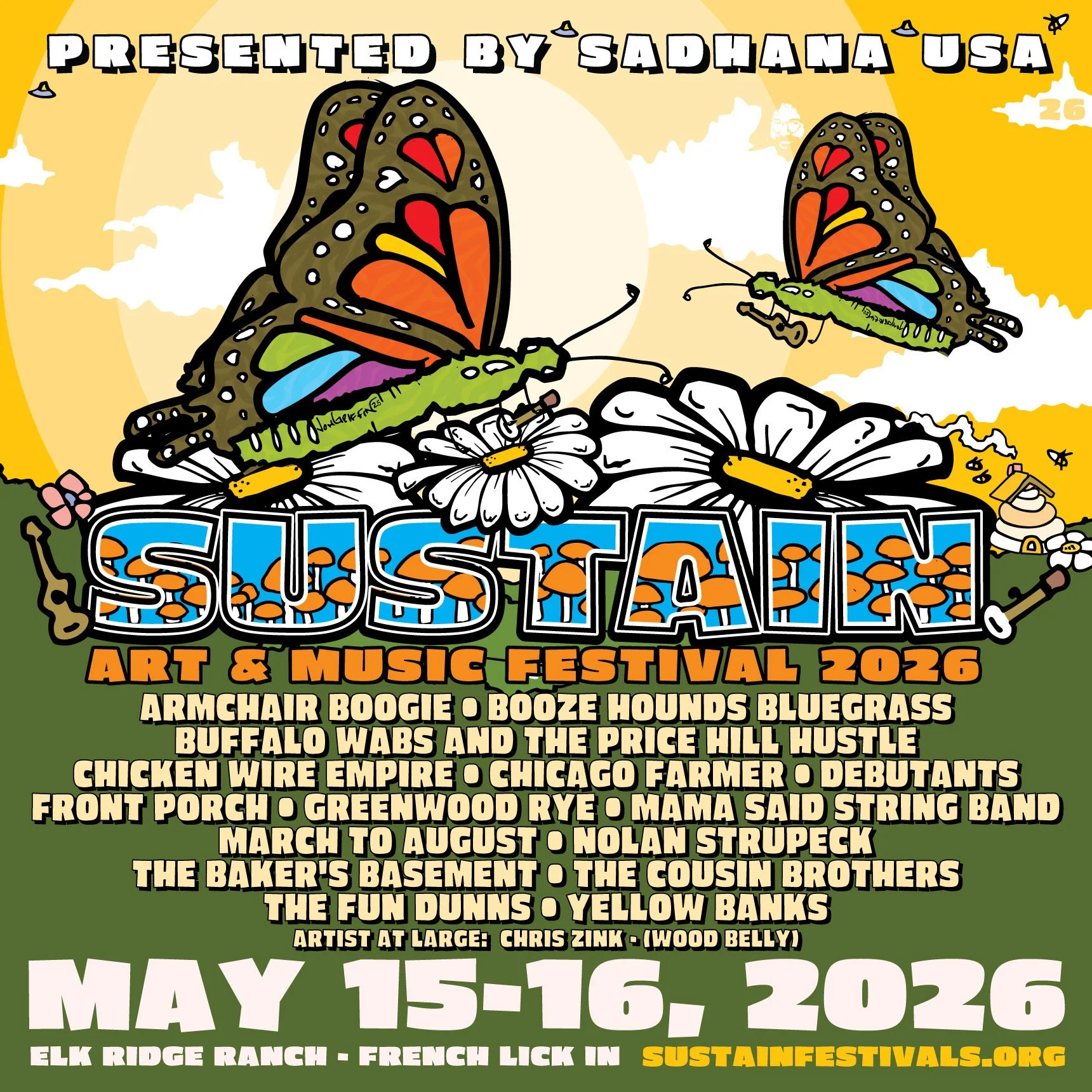 sustain art and music festival 2026