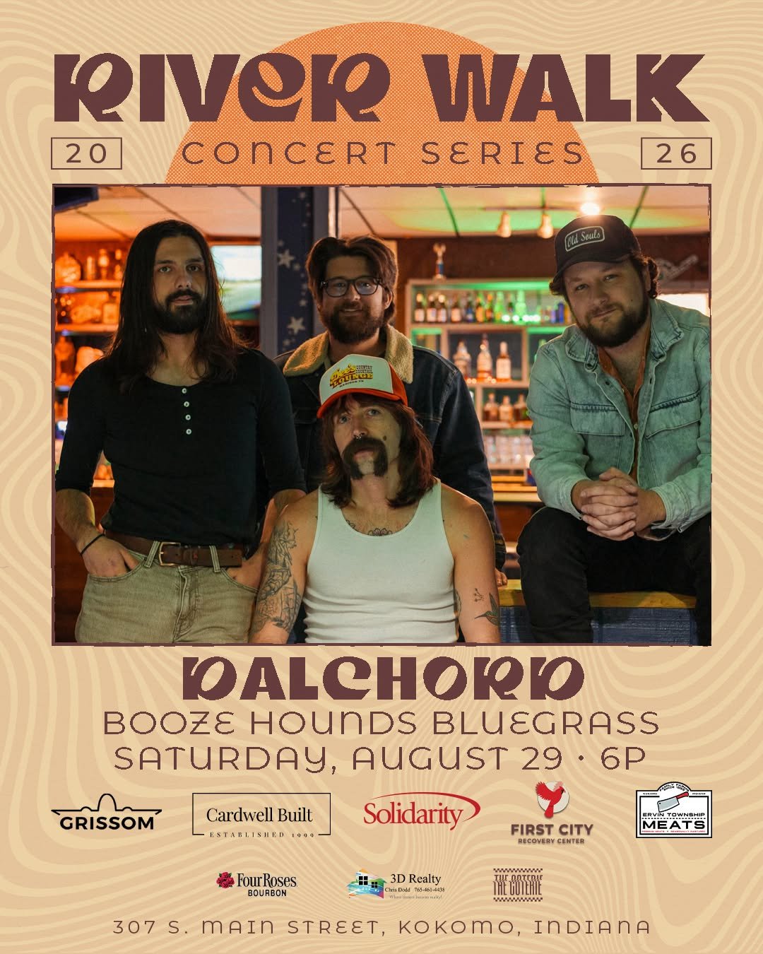 Riverwalk Concert Series: Dalchord & Booze Hounds Bluegrass