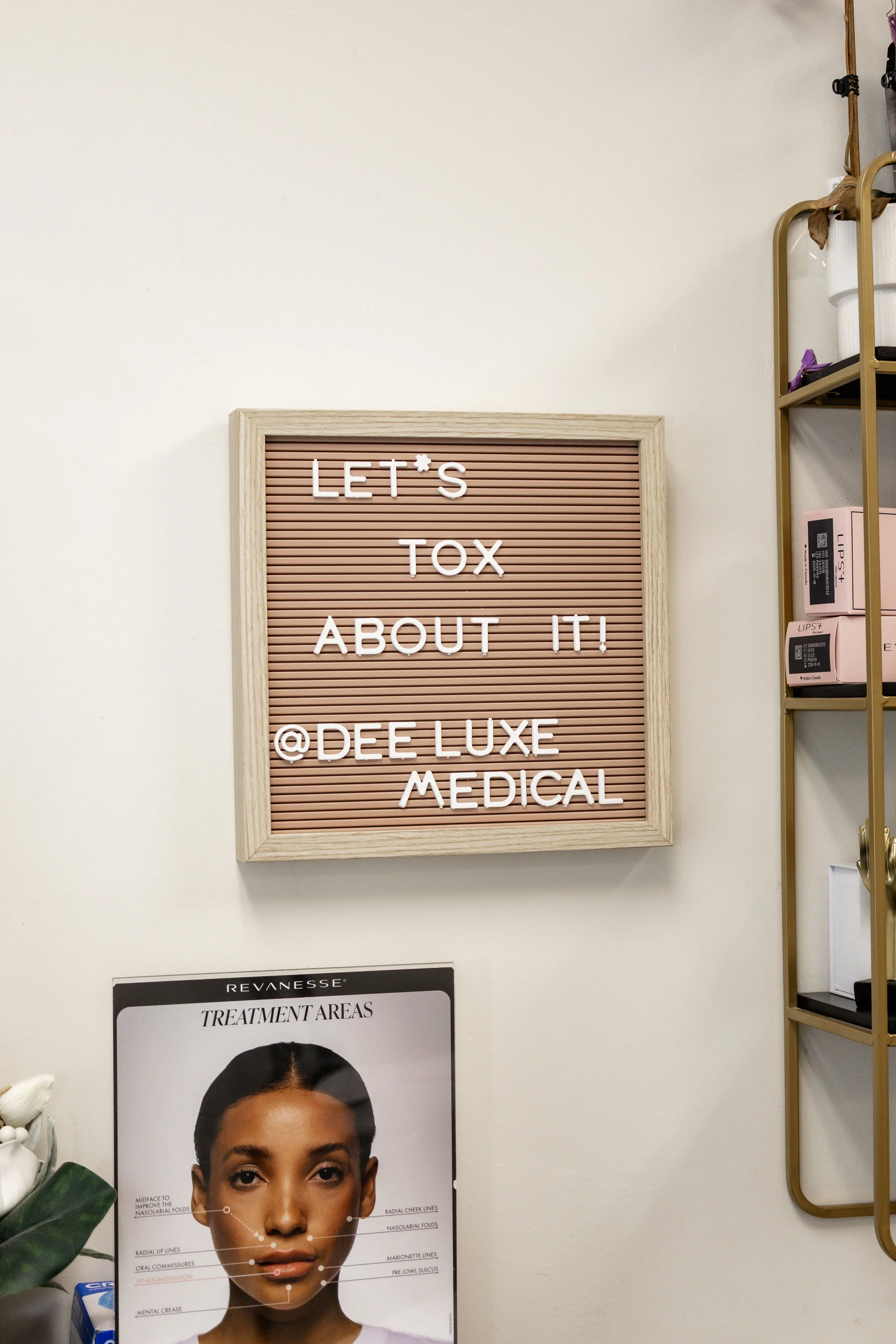 Botox and wrinkle relaxation consultation at Dee Luxe Medical in Worcester, MA