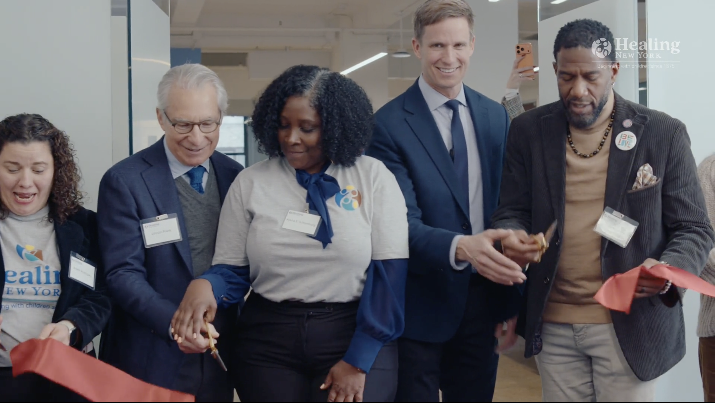 Healing NY Ribbon Cutting Ceremony