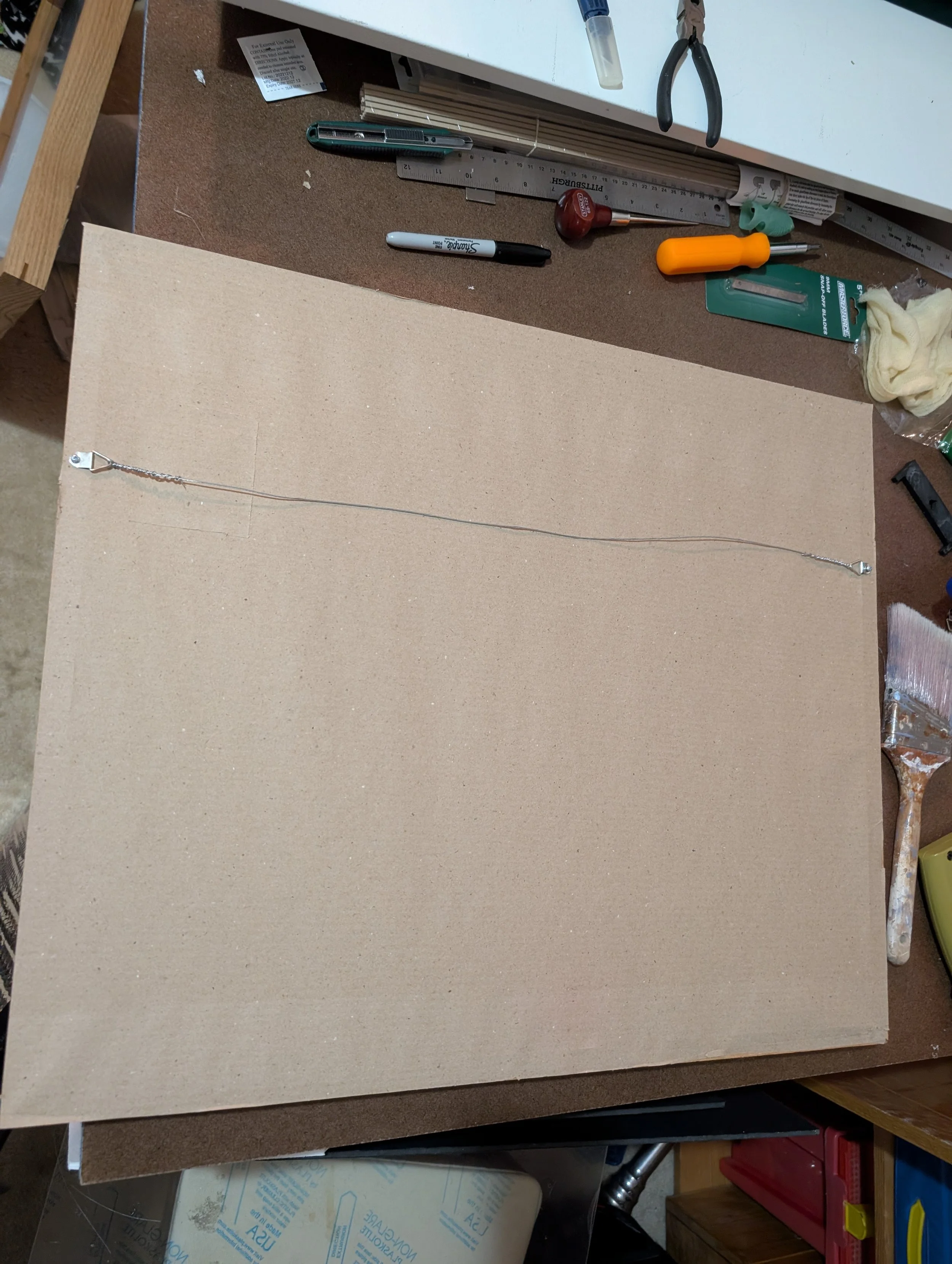 A paper dust seal keeps out insects and humidity