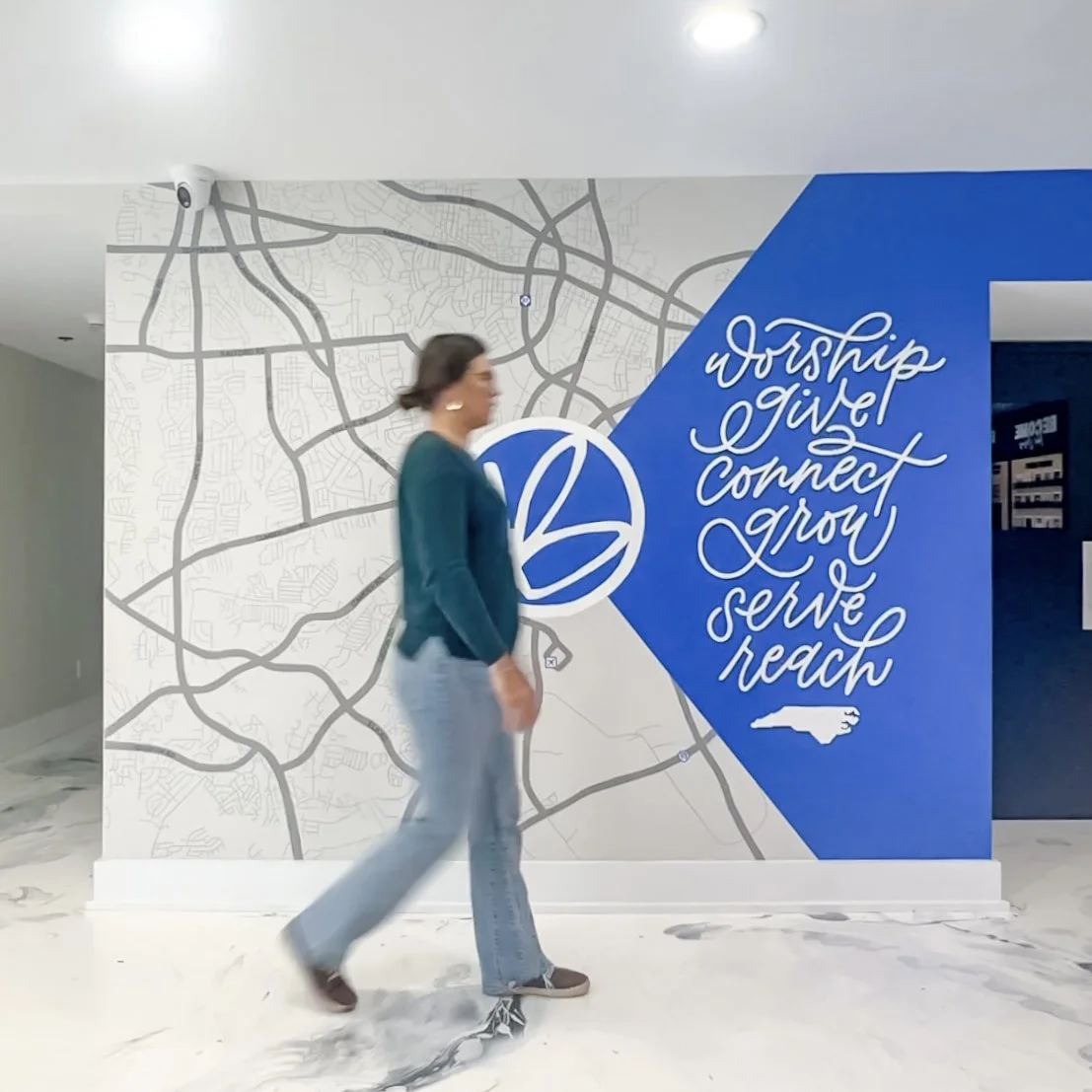 Breezewood Church Mural