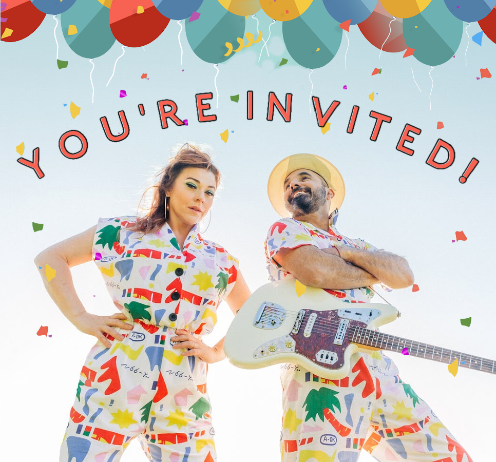 NOON YEAR’S EVE WITH THE LUCKY BAND