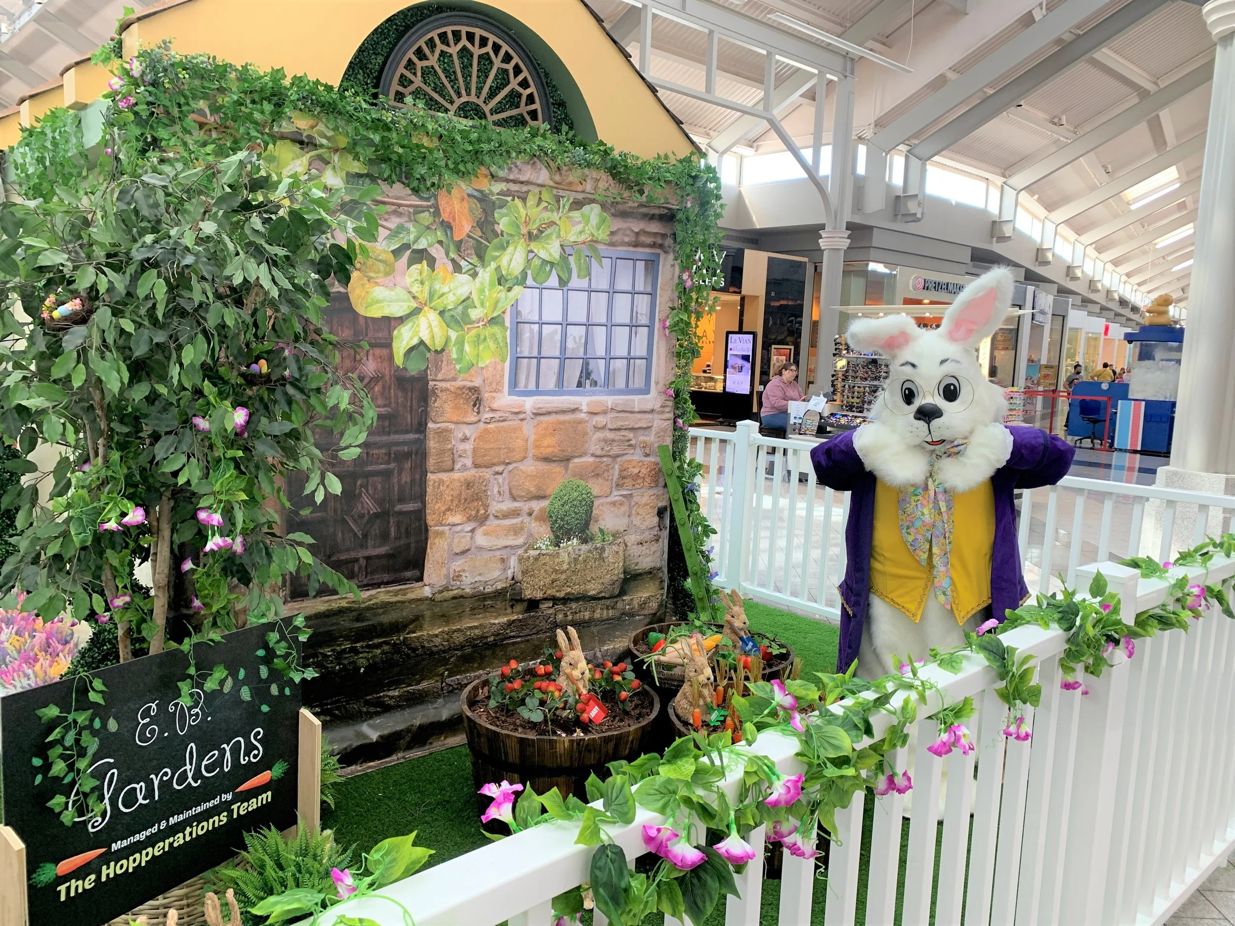 Photos with the Easter Bunny