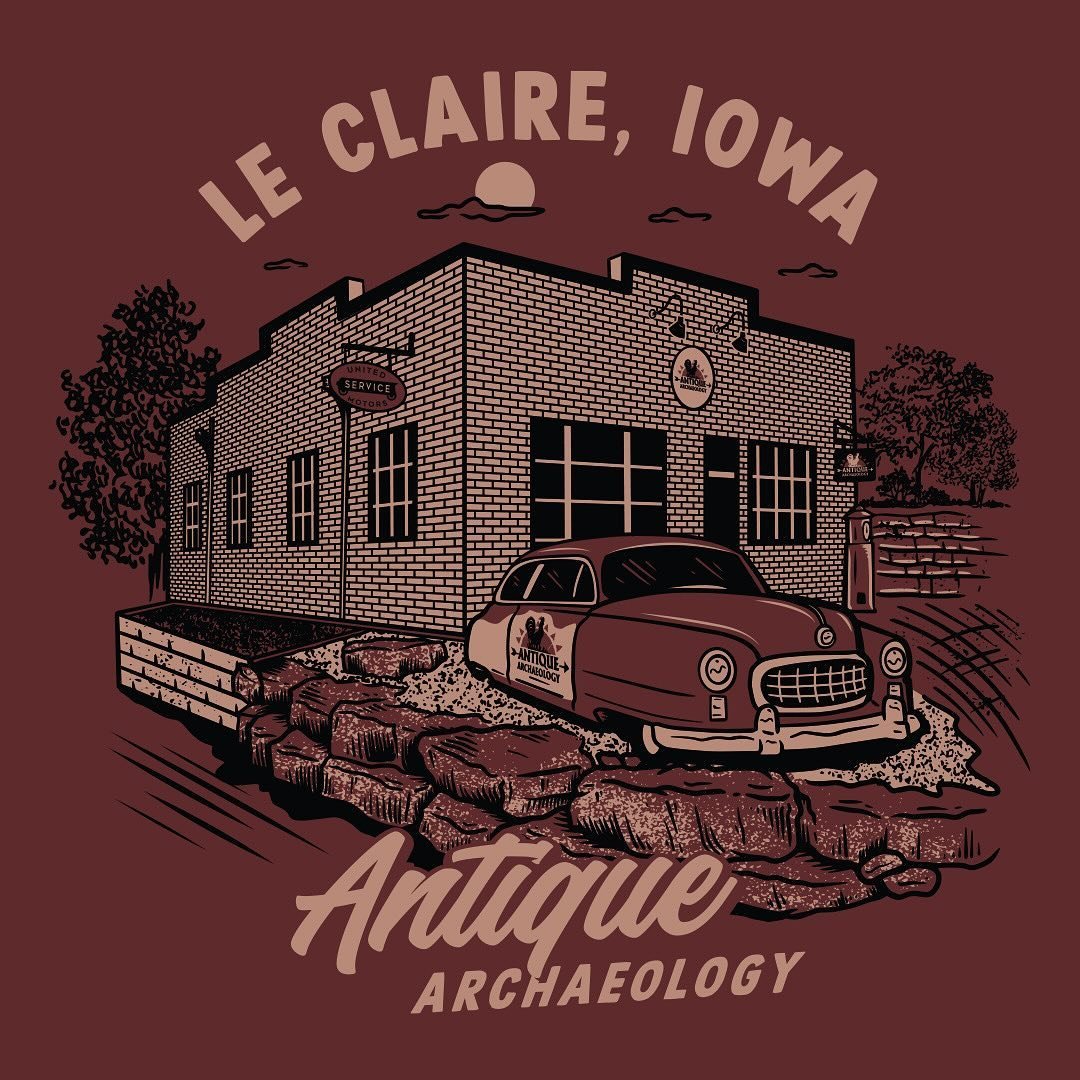 @antiquearchaeology just dropped a couple of my designs! These store illustrations were a ton of fun to do. Shout out to @dualco.studios for the connect 🤙🏼These are available for purchase at antiquearchaeology.com go get one!