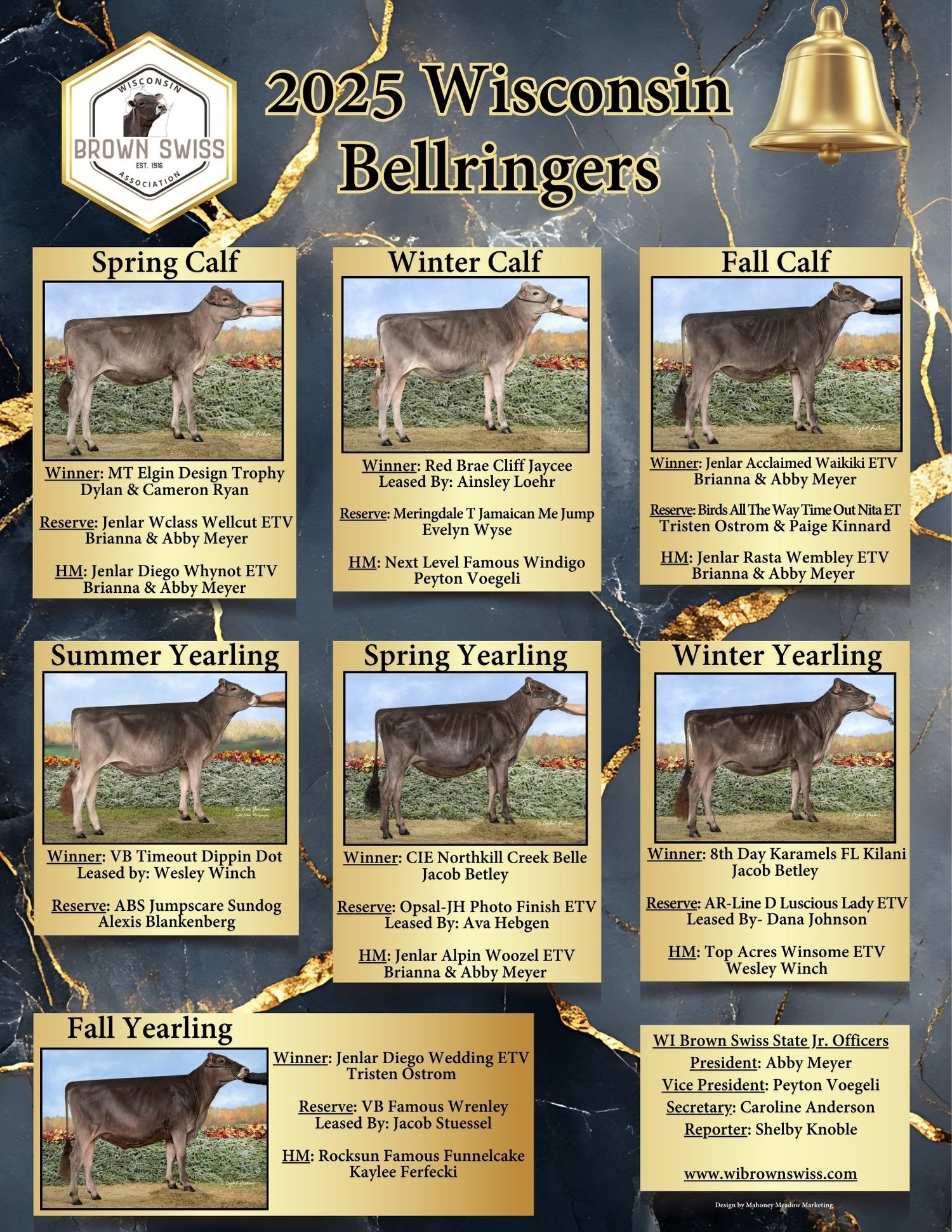 Swiss Bell Ringer WI Bellringers — WISCONSIN Brown Swiss Association