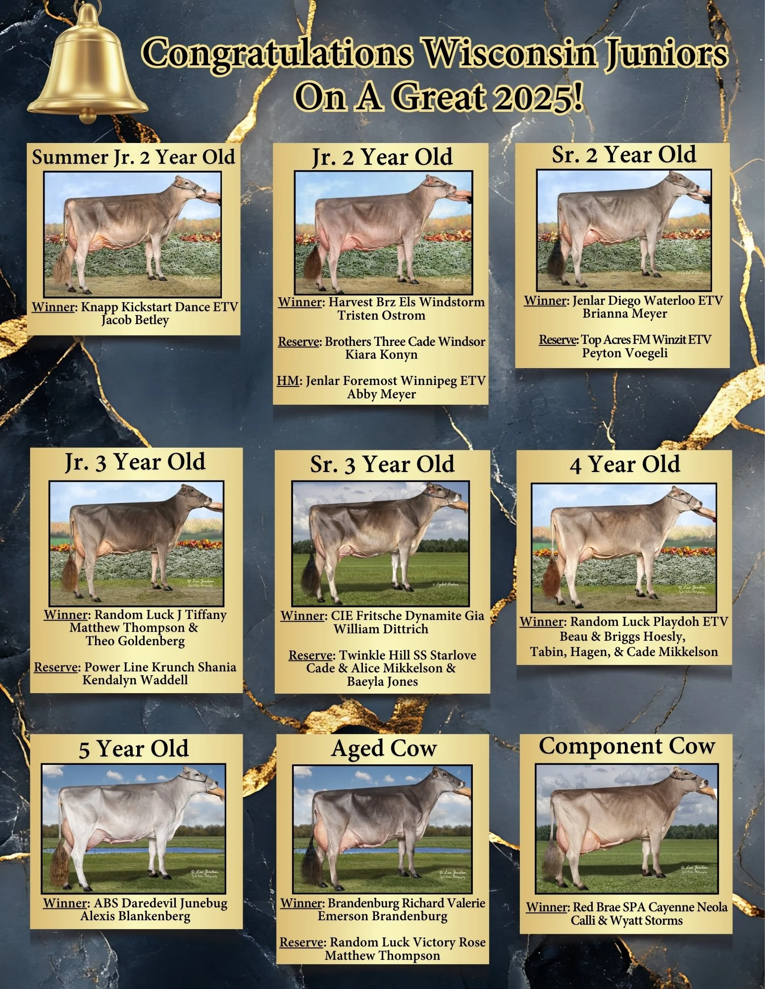 Swiss Bell Ringer WI Bellringers — WISCONSIN Brown Swiss Association