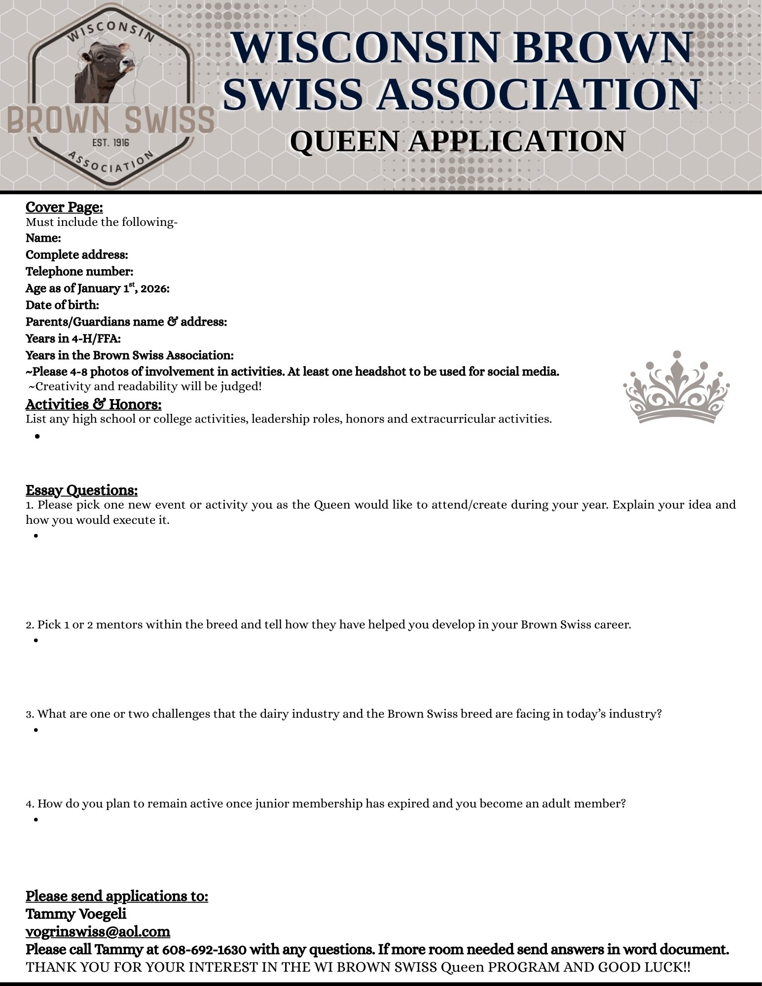 The Wisconsin Brown Swiss Queen Application.jpg