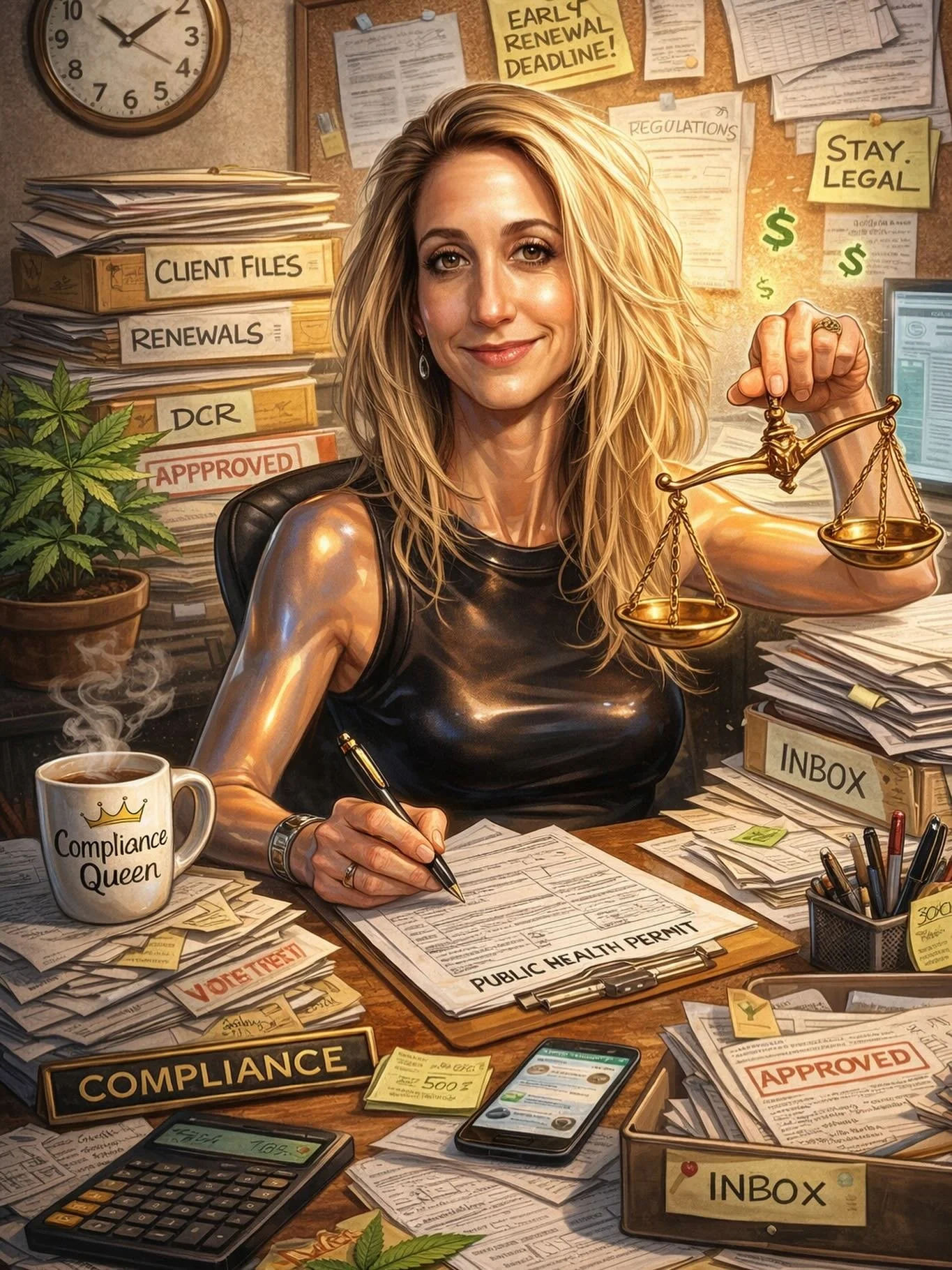 You gotta try this prompt in ChatGPT:
&ldquo;Create a caricature of me &amp; my job based on everything you know about me.&rdquo;
Tag me so I can see- How fun is this?
Oh &amp; BTW- There is Nothing glamorous about this Biz- 
It&rsquo;s a grind- no p