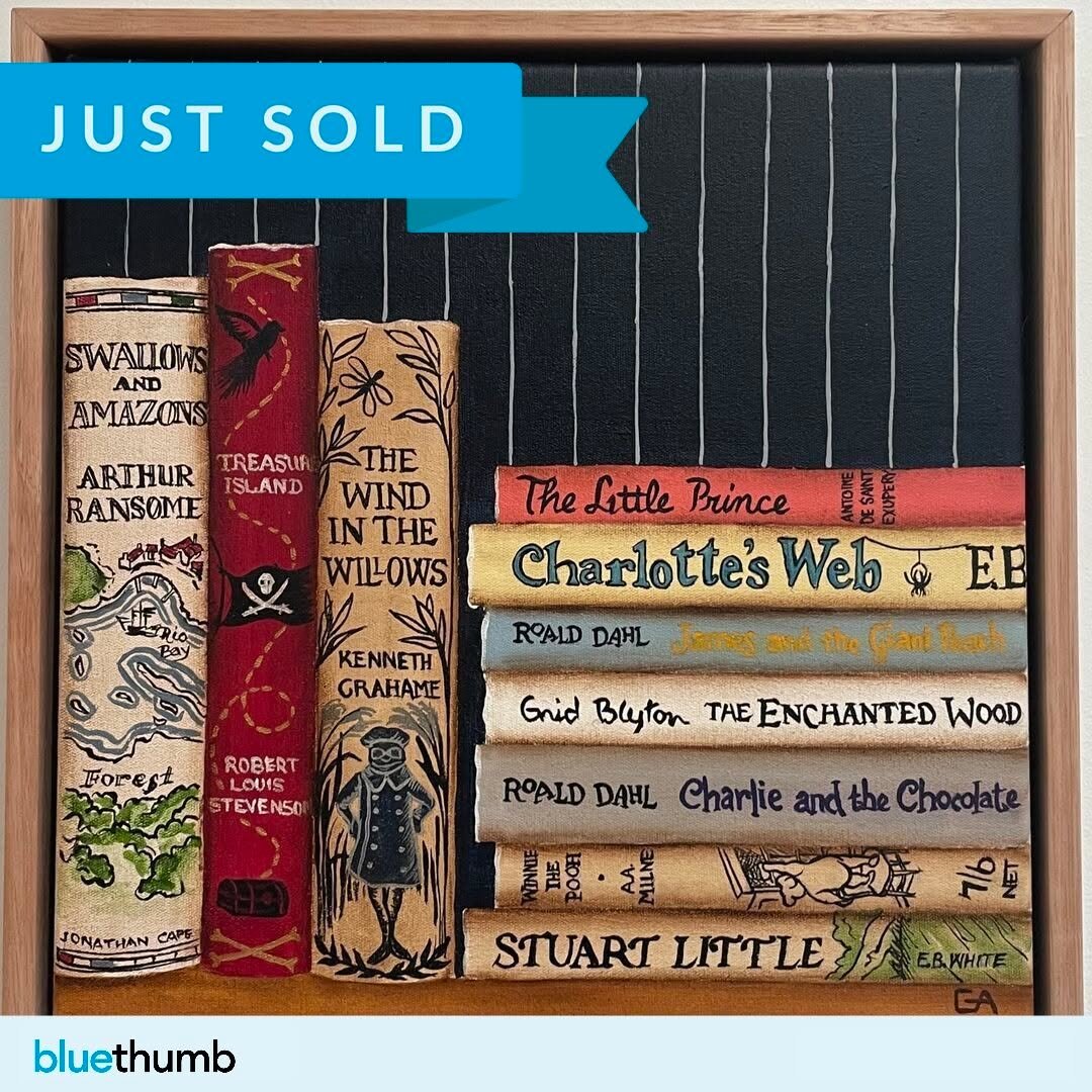 🔴 SOLD! thank you to the collector and @bluethumbart for another quick sale!