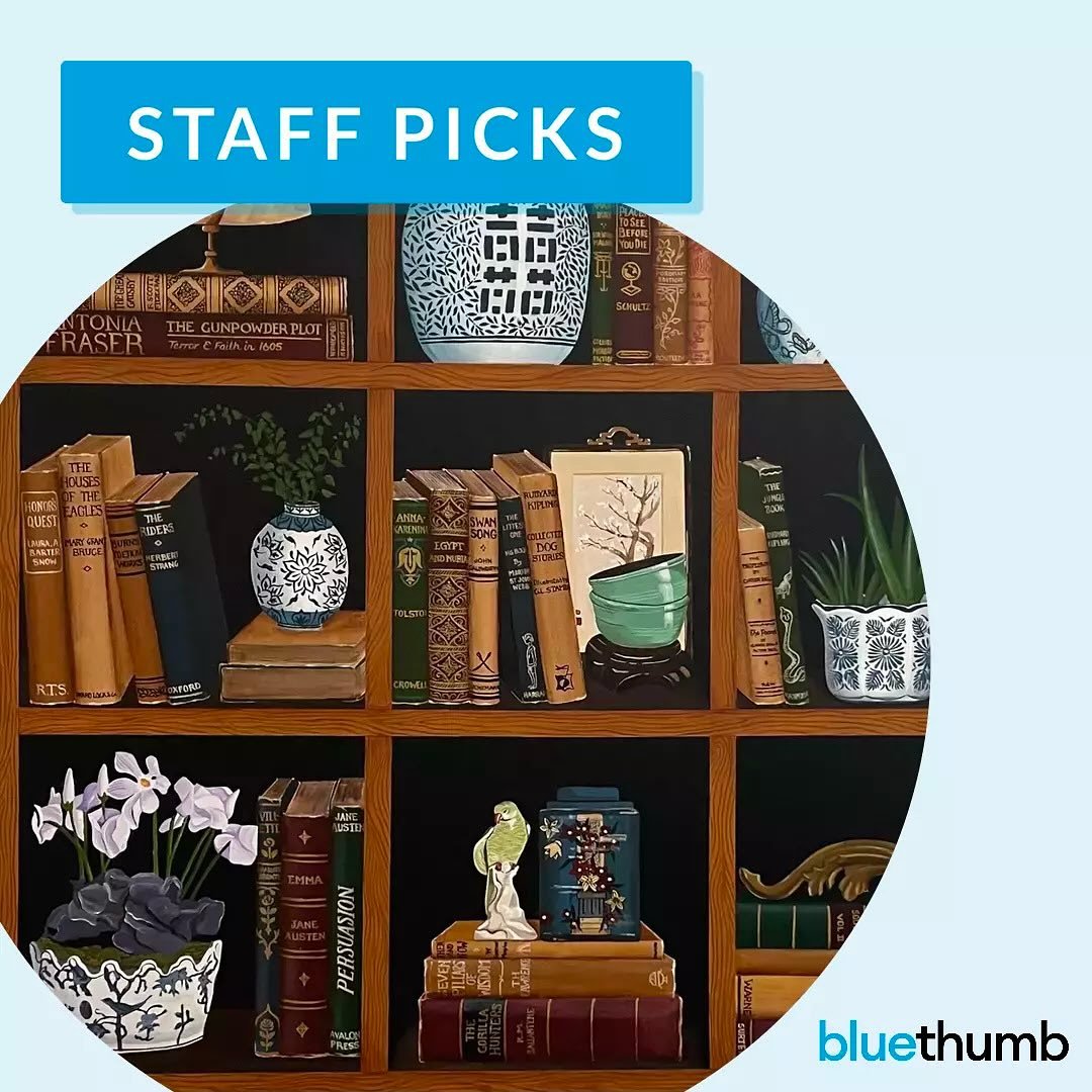 ⭐️ STAFF PICK ⭐️ back into working in the New Year. I had quite a break from painting to enjoy spending time with family and friends. A big thank you to @bluethumbart for the staff pick. Now available for sale (link in bio)

#oldbooks #vintagebooks #