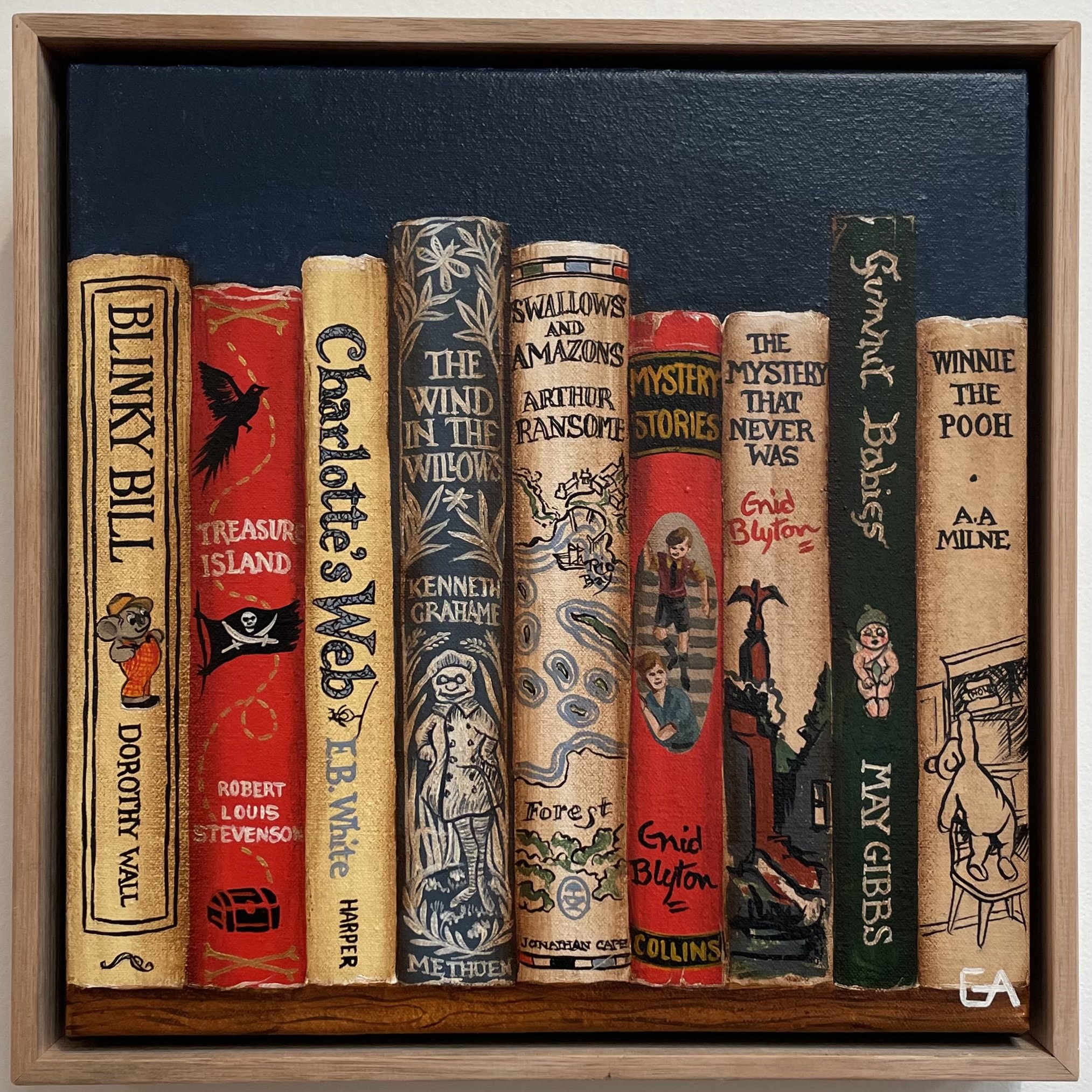 Childhood memories - framed