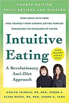 Book Cover of "Intuitive Eating"