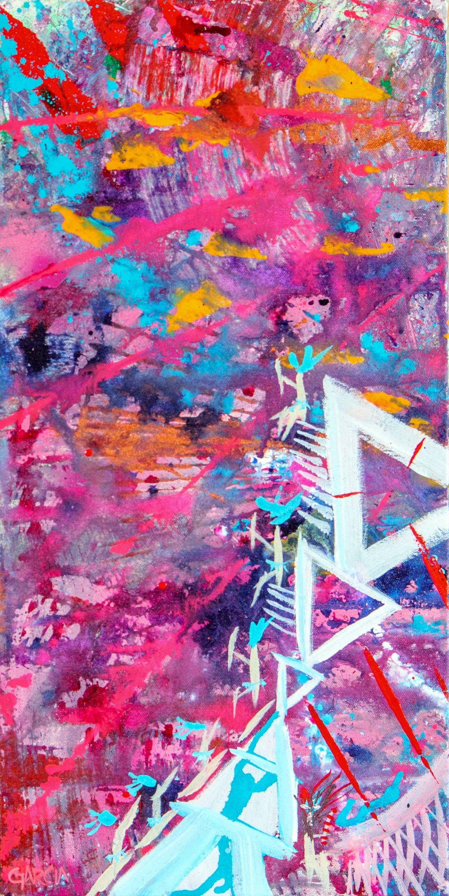 #__
Diné Bahané
Acrylic on Canvas
10 X 20
Donated to the Hozho Healing Center, Borrego Pass, NM