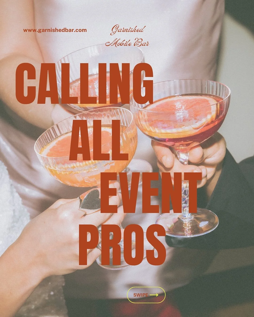 ✨ Calling all industry insiders! ✨
Ready for a night of bold flavors, creative sips, and the best views in the Valley? 🤌🏼 Join us for an exclusive Industry Tasting Night on Wednesday, August 27th from 6&ndash;8 PM.

Experience cocktail tastings, a 