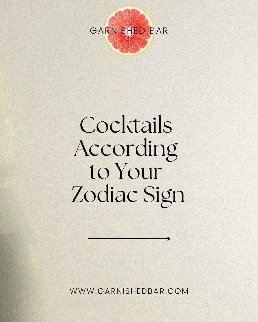 What&rsquo;s your sign? 🍸 We&rsquo;re back with the other half of the zodiac and the cocktails that match their vibes. Which one are you sipping on? 🥂

Tag your friends and let us know which cocktail matches your sign! 🌟 Or better yet, let us craf
