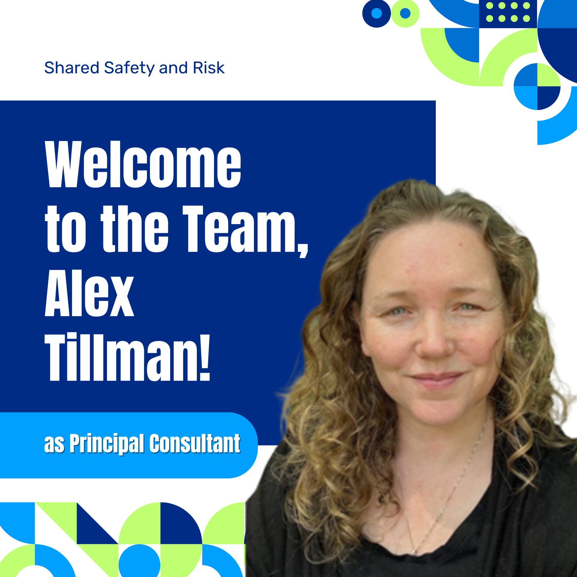 Strengthening Our Expertise: Alexandra Tillman Joins Shared Safety and Risk