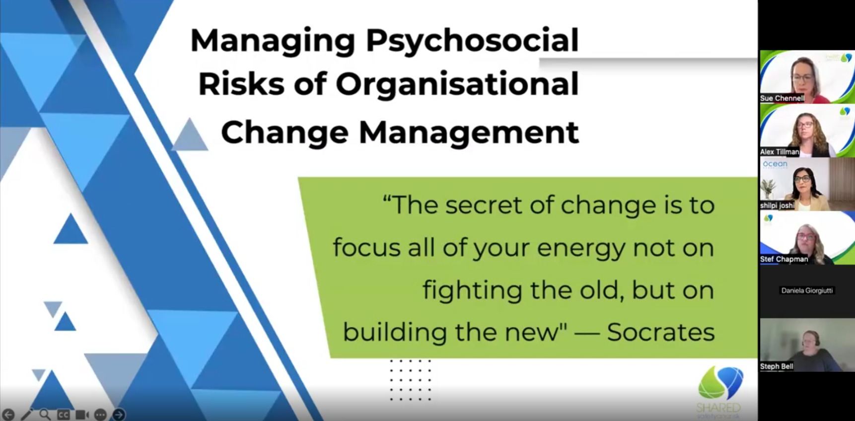 Webinar 2nd of December 2025 Recap: Managing Psychosocial Risks of Organisational Change