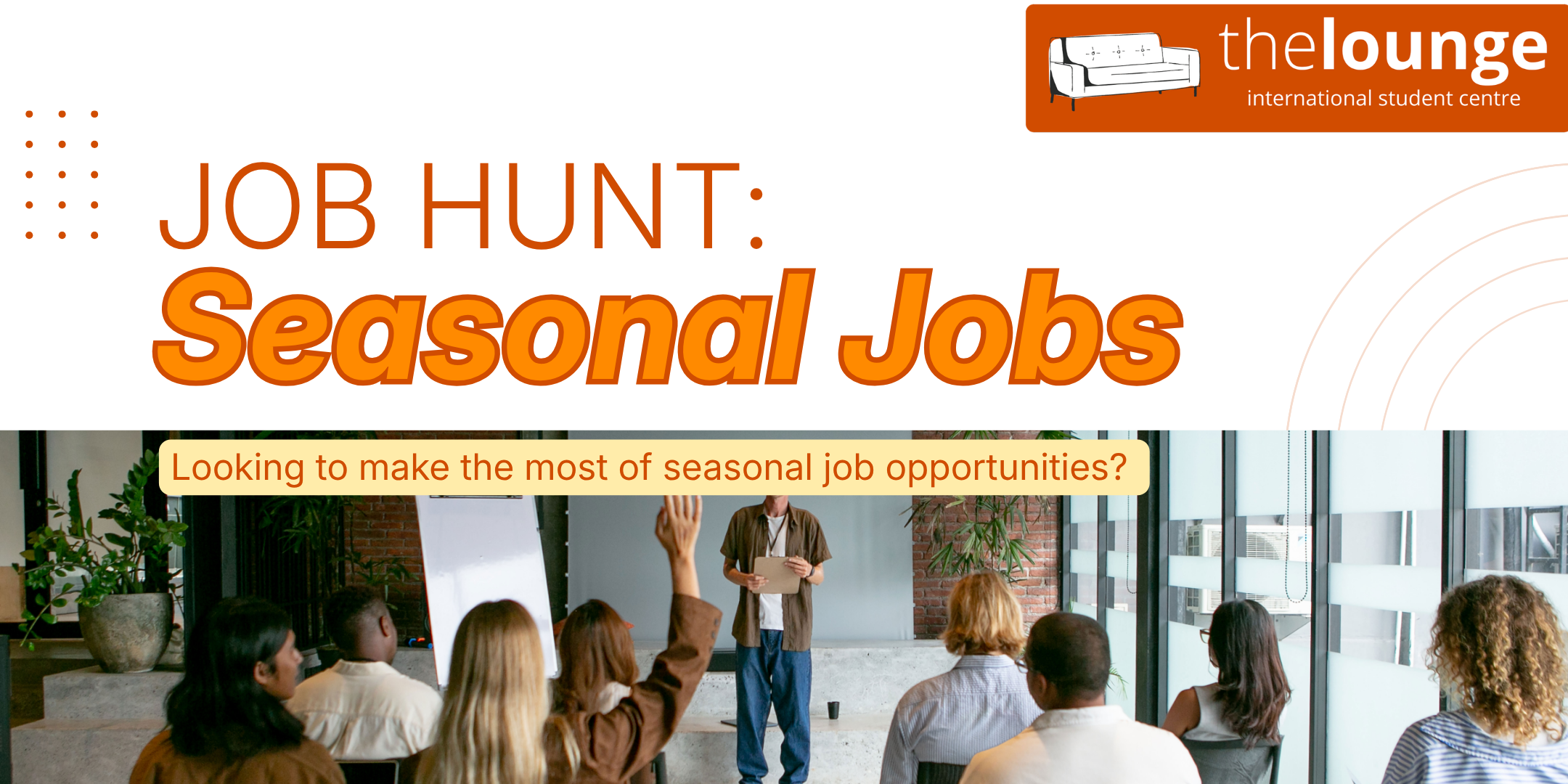 Job Hunt: Seasonal Jobs