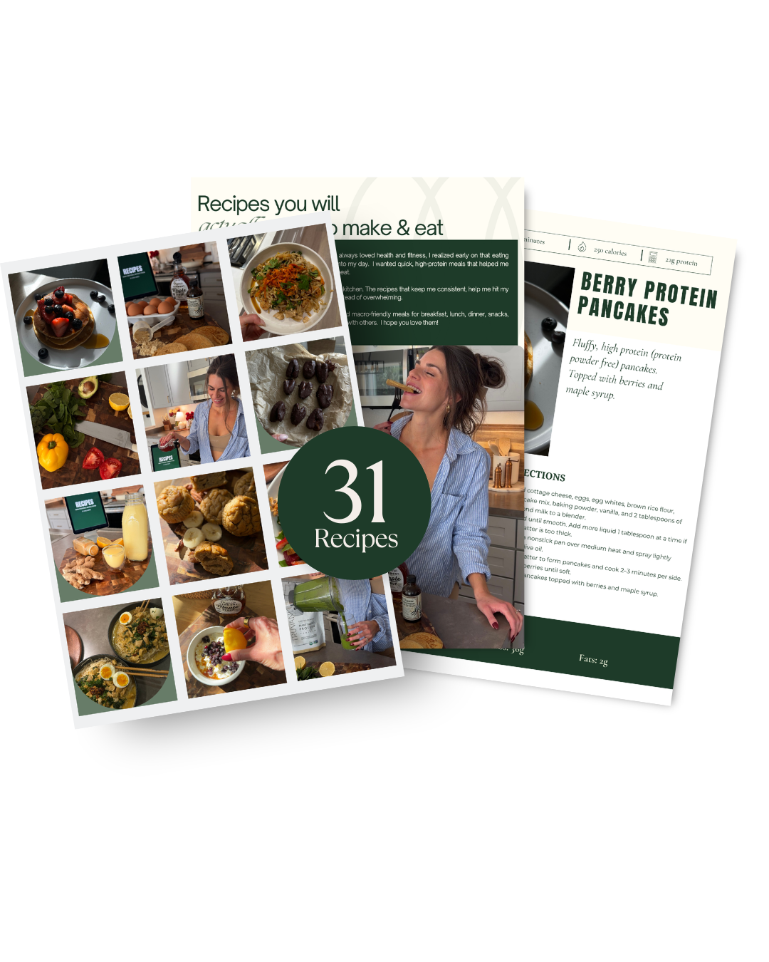 Recipe ebook promo picture for recipes