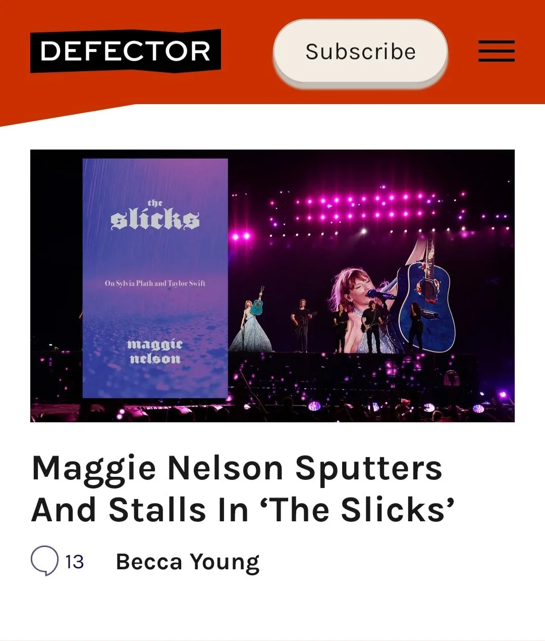 Maggie Nelson Sputters and Stalls in 'The Slicks' - Defector