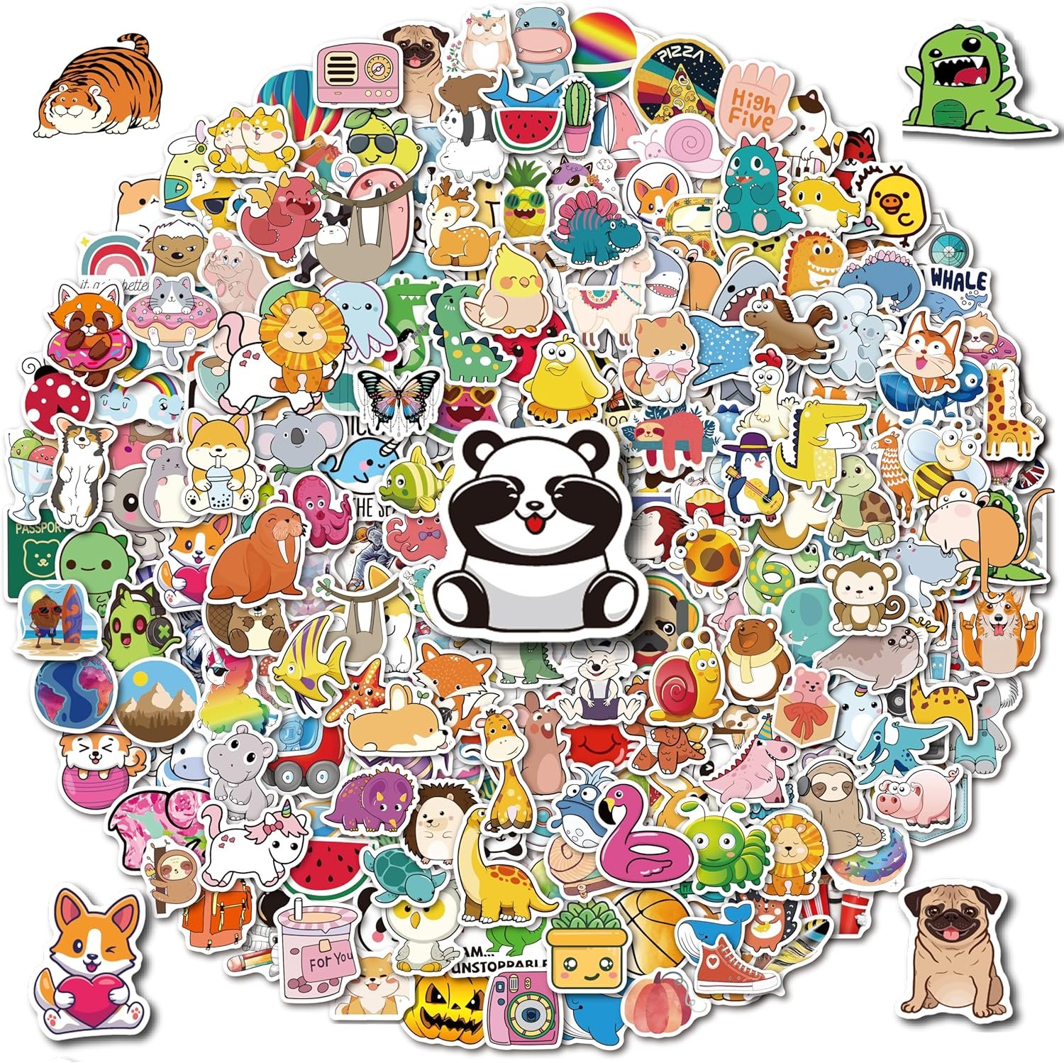 assorted animal stickers