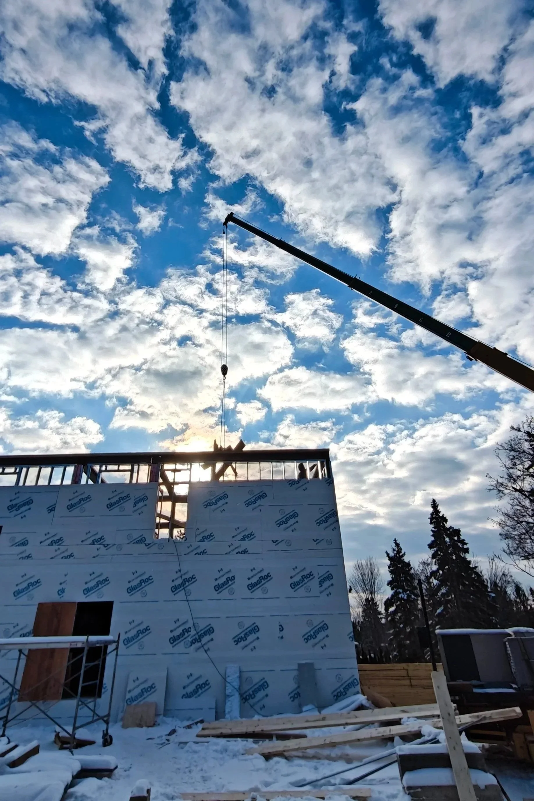 Steel Beam Installation  