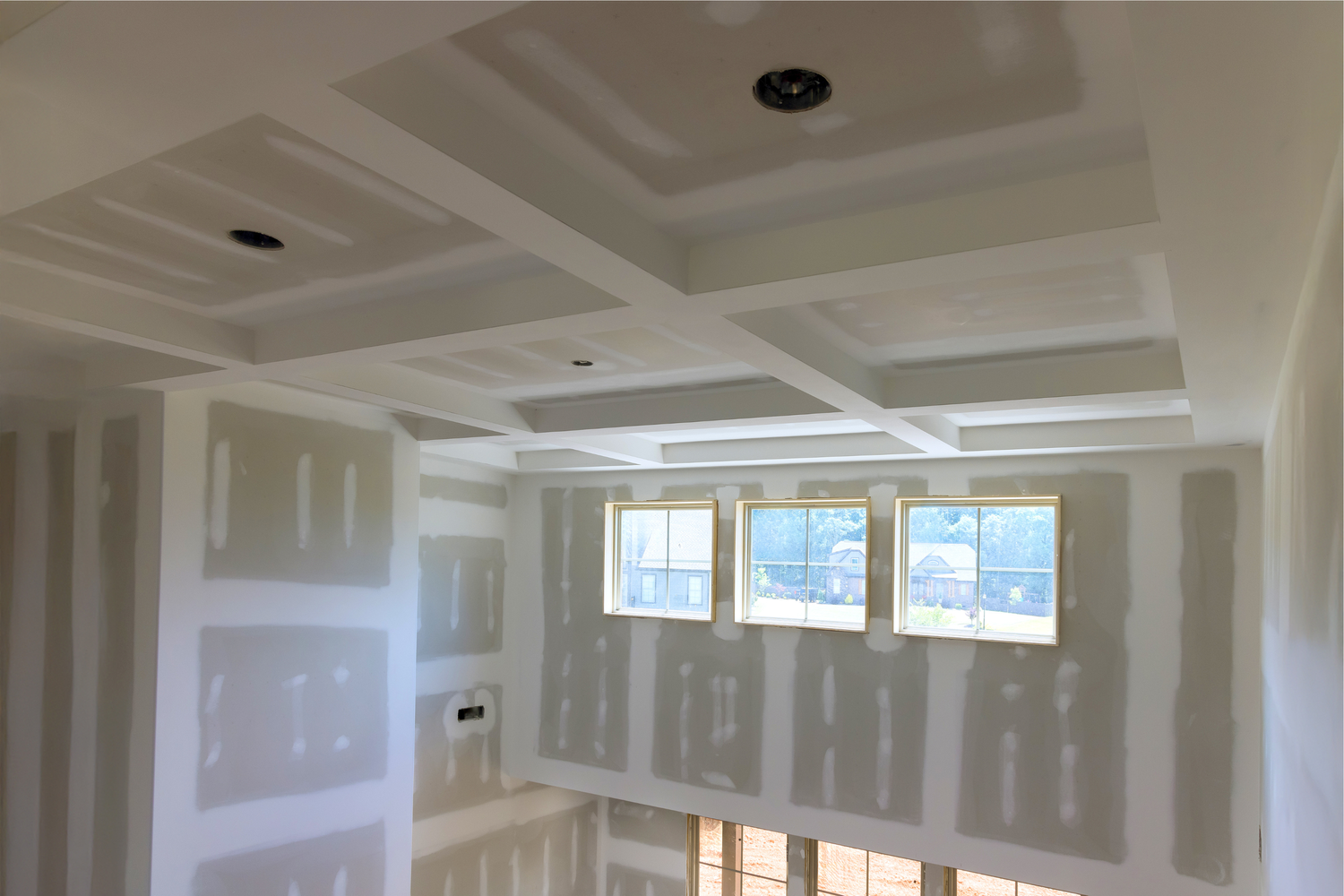 Commercial framing for an office fit-out
