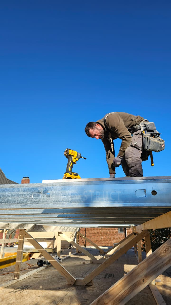 New Fourplex Construction Framing