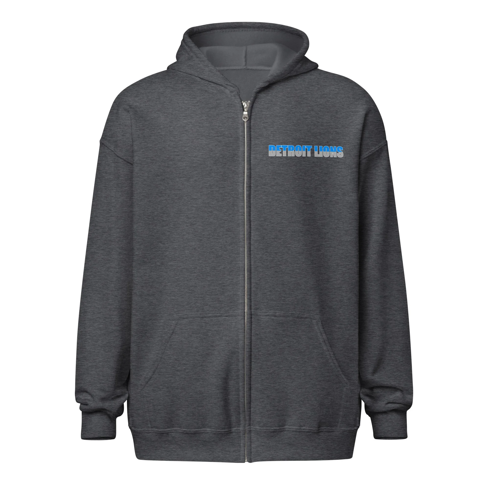 Detroit Lions - Unisex heavy blend zip hoodie