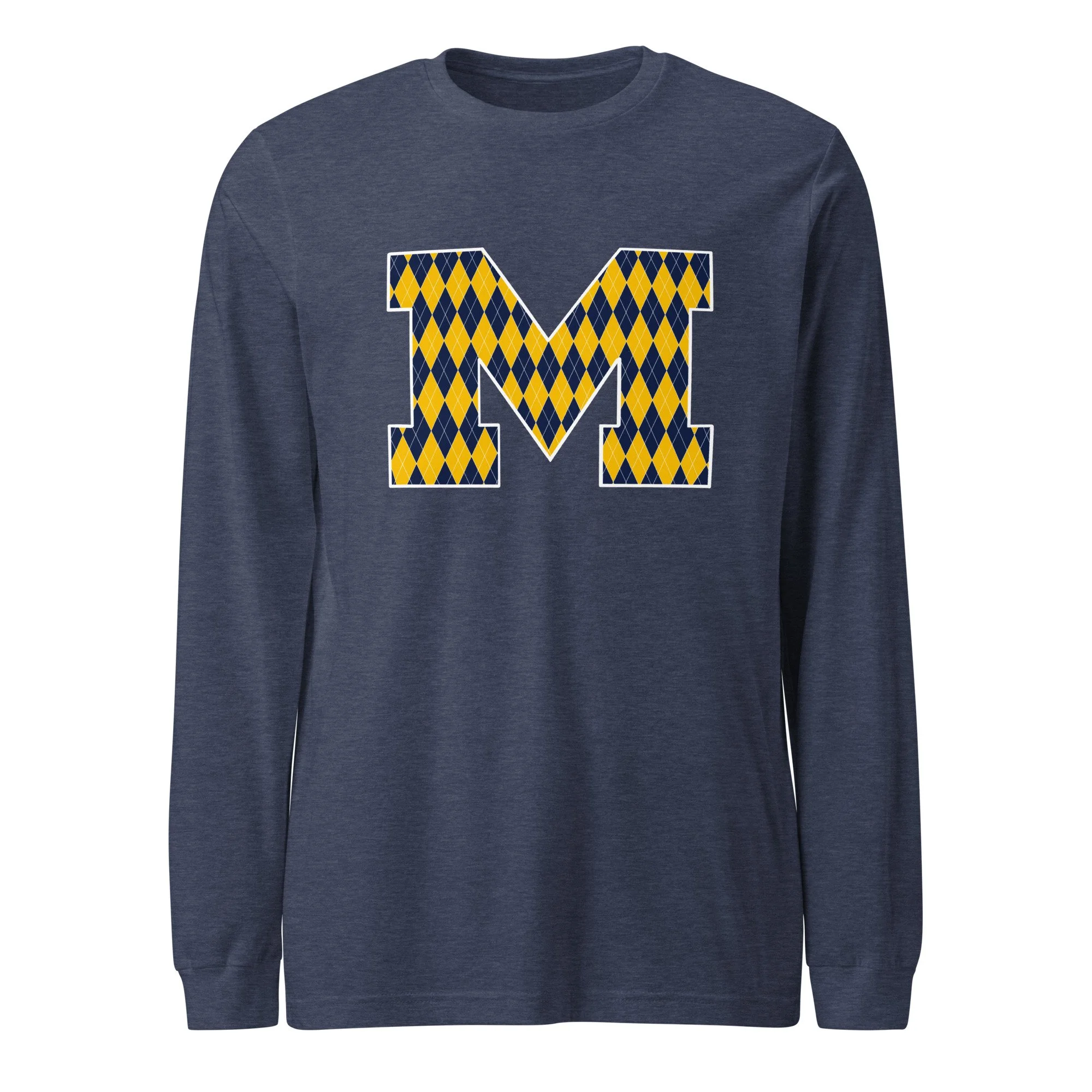 M Argyle - Unisex Long Sleeve Tee