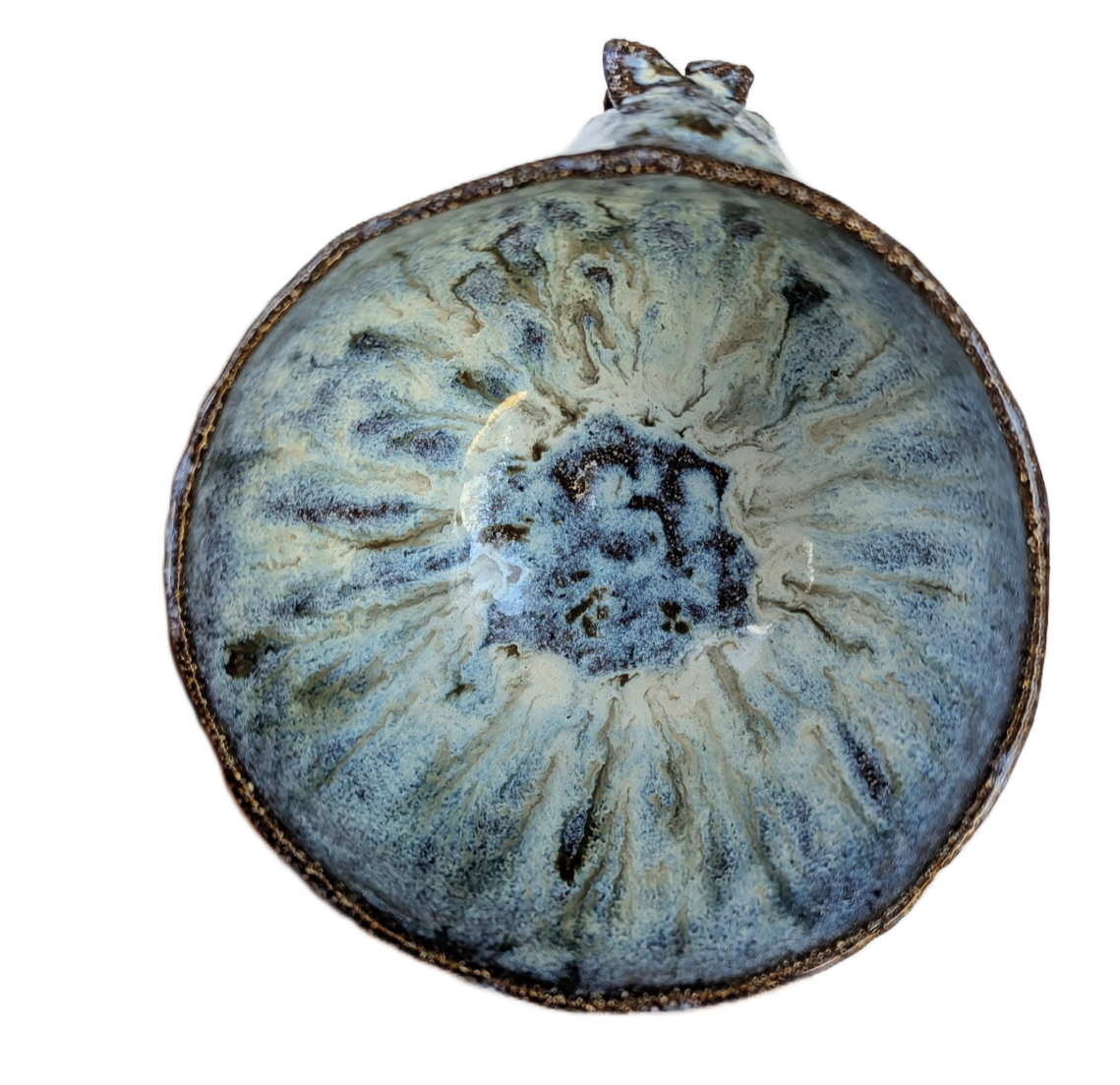 large vulva mug glazed stoneware